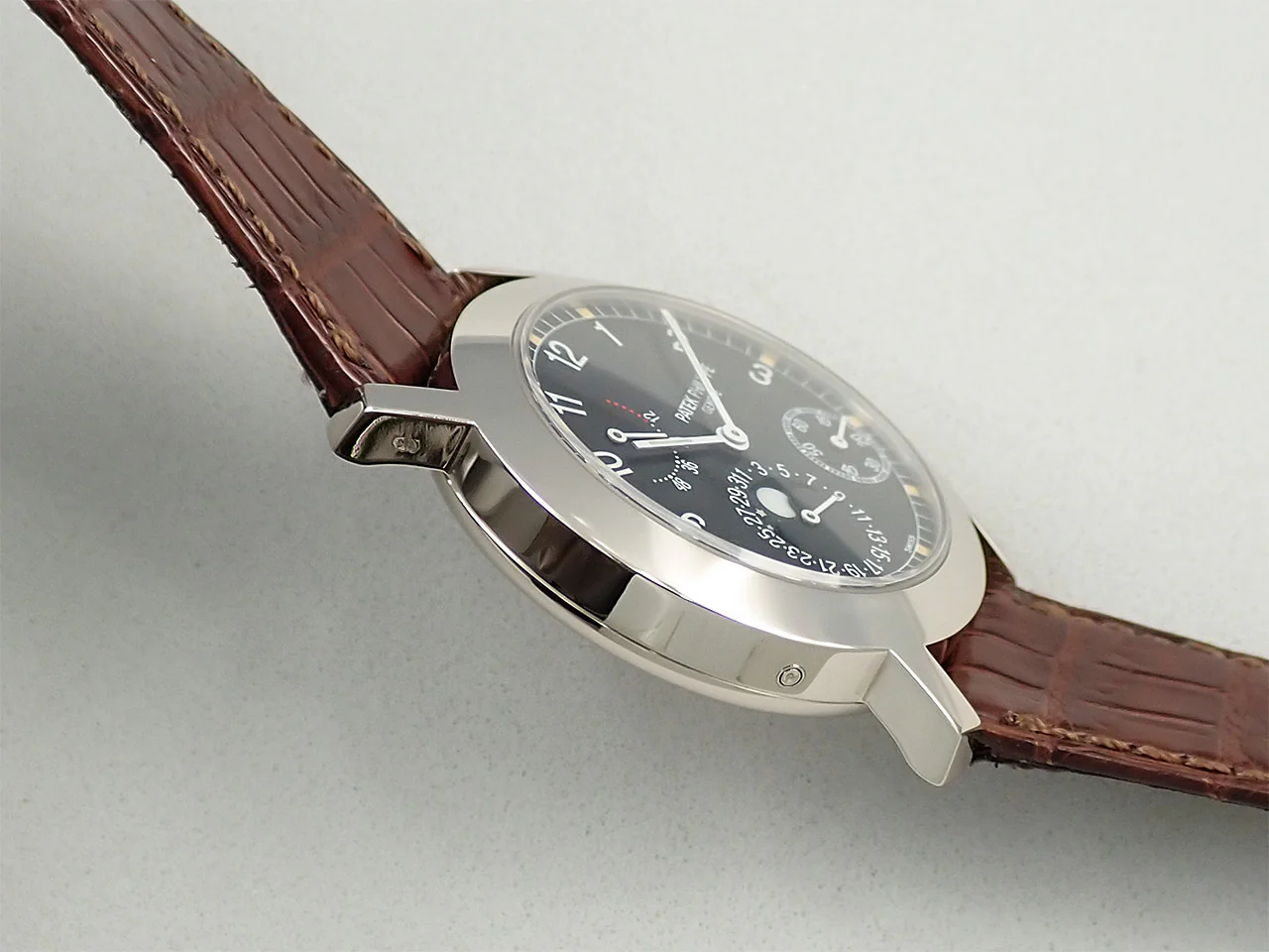 パテックフィリップ プチコンプリケーション Ref.5055G-001 ホワイトゴールド ブラック文字盤 - Image 5