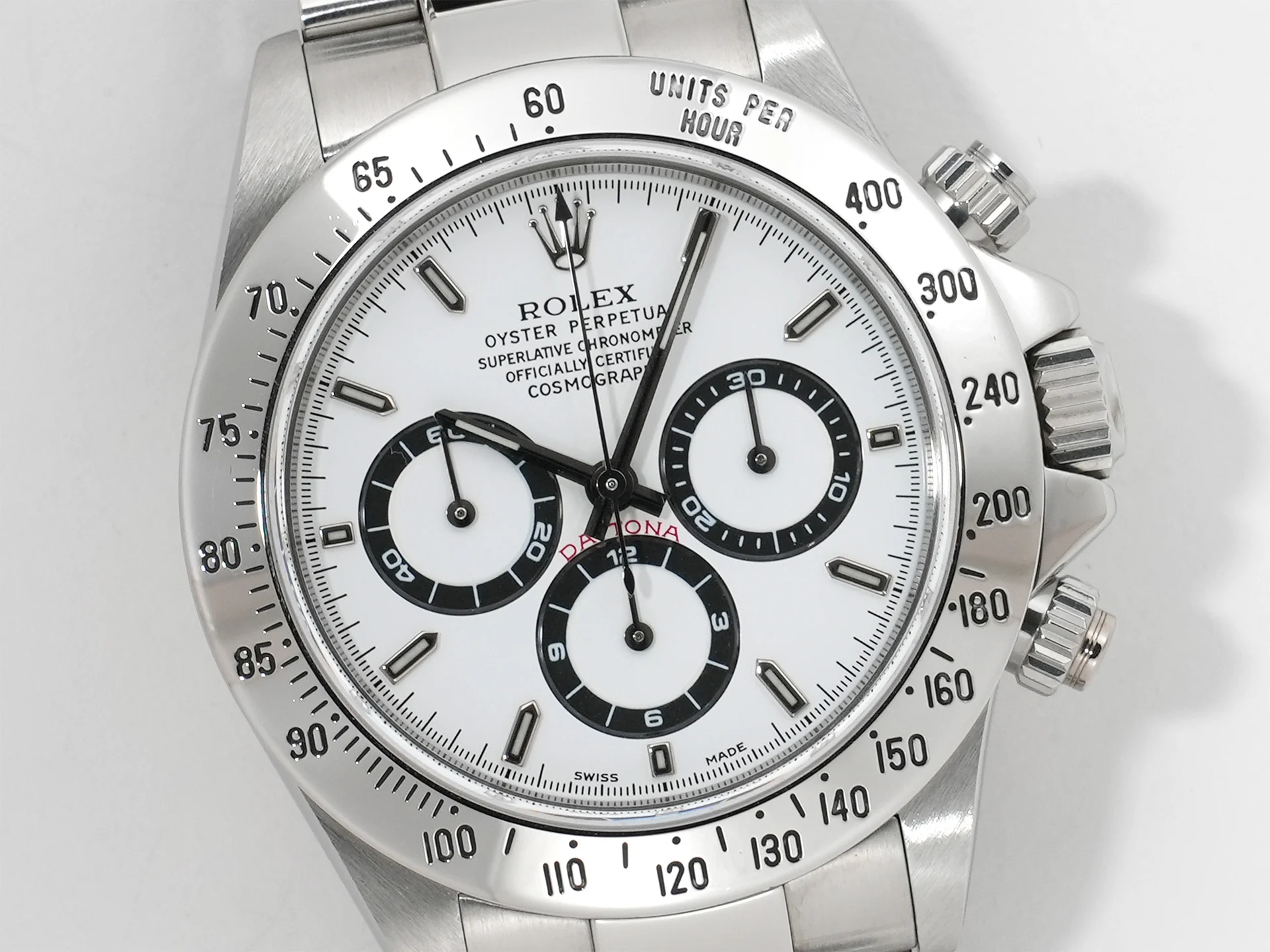 ロレックス デイトナ エルプリメロ Ref.16520 ステンレススチール ホワイト文字盤 中古 cyma5jtk - Image 3