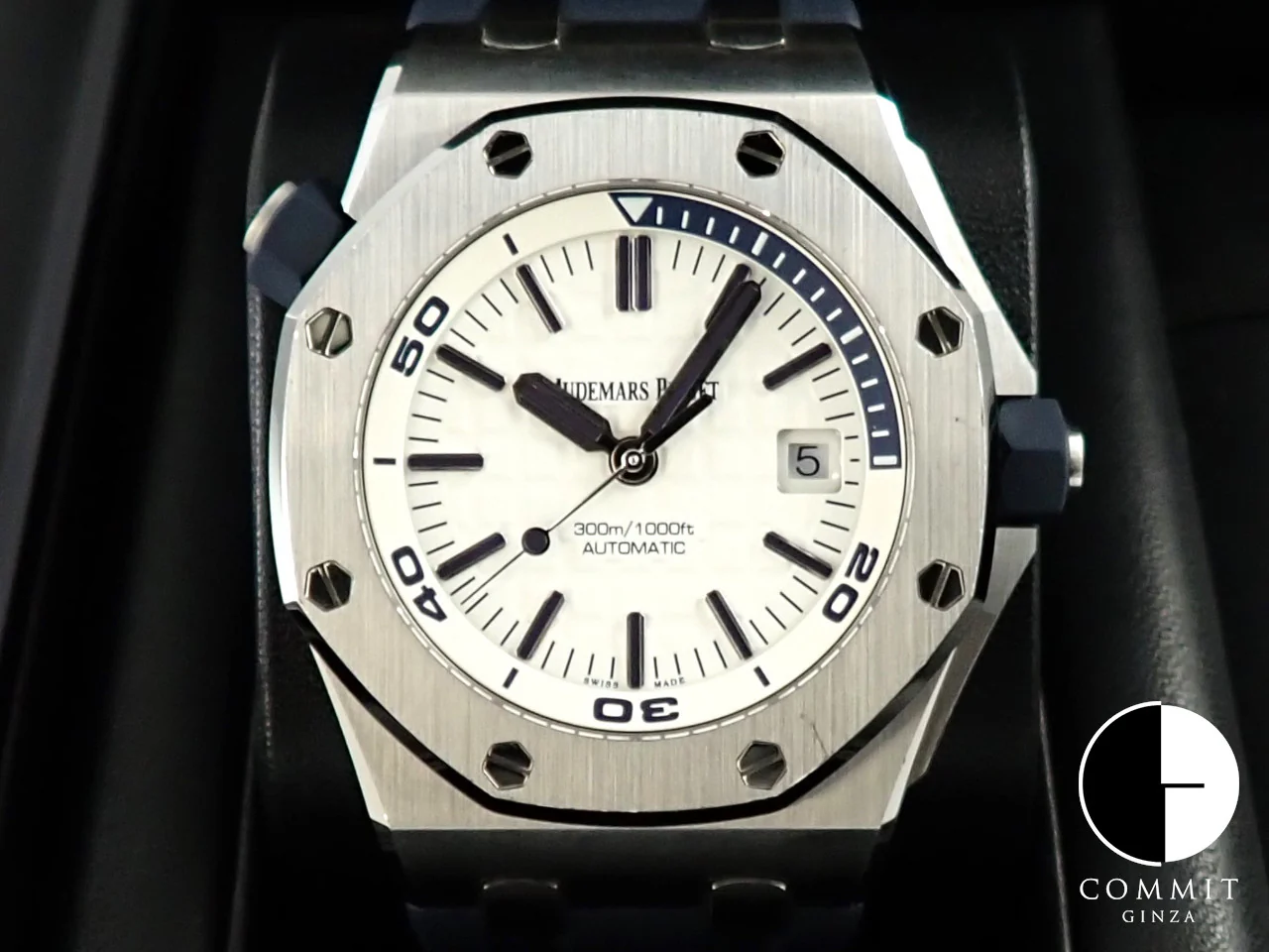 オーデマピゲ ロイヤルオーク オフショア ダイバー Ref.15710ST.OO.A010CA.01 ステンレススチール ホワイト文字盤