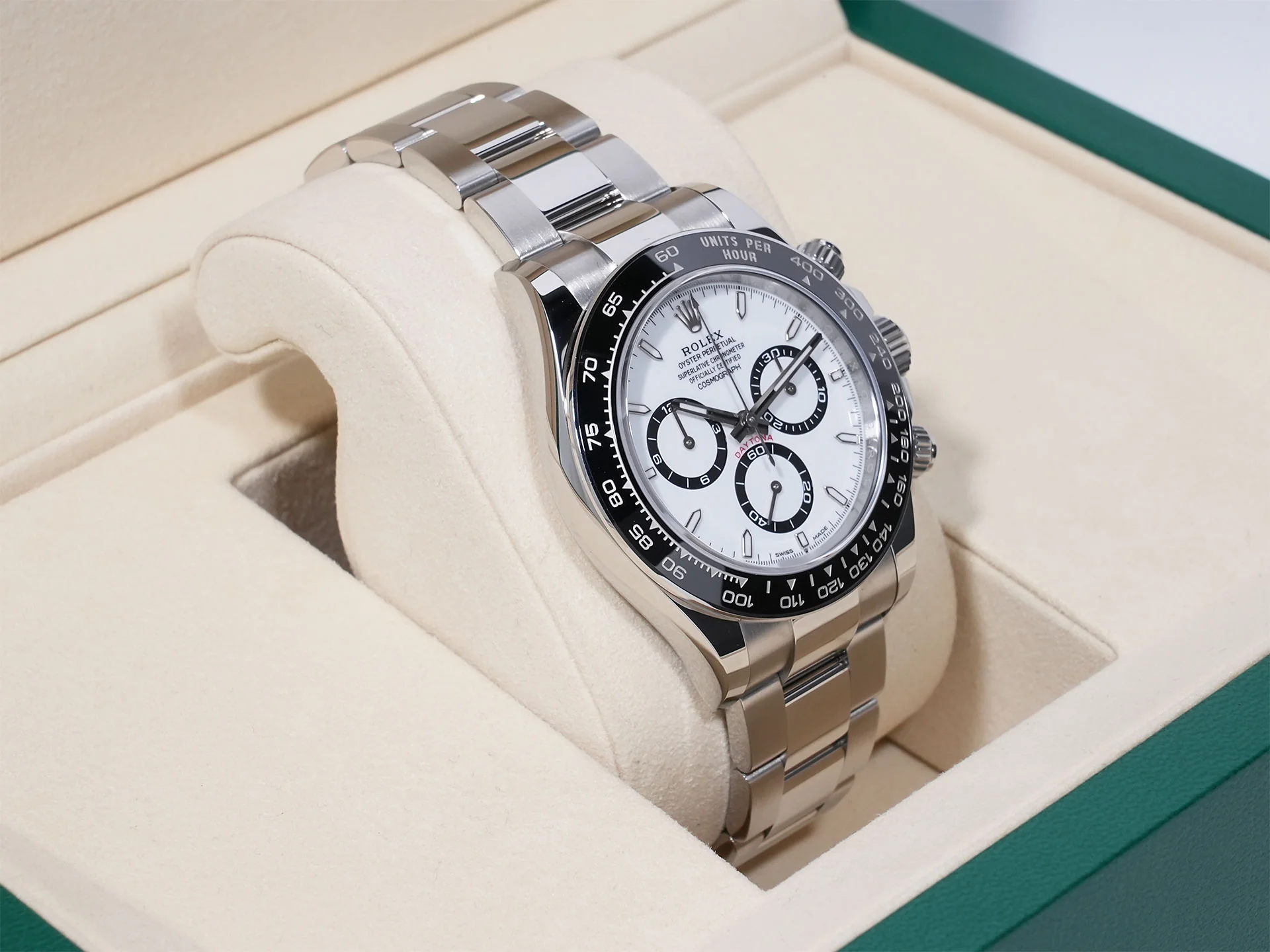 ロレックス デイトナ Ref.126500LN ステンレススチール ホワイト文字盤 - Image 5