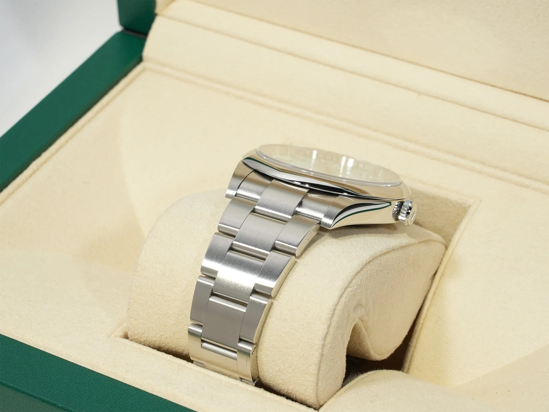ロレックス オイスターパーペチュアル41 Ref.124300 ステンレススチール ターコイズ文字盤 - Image 6