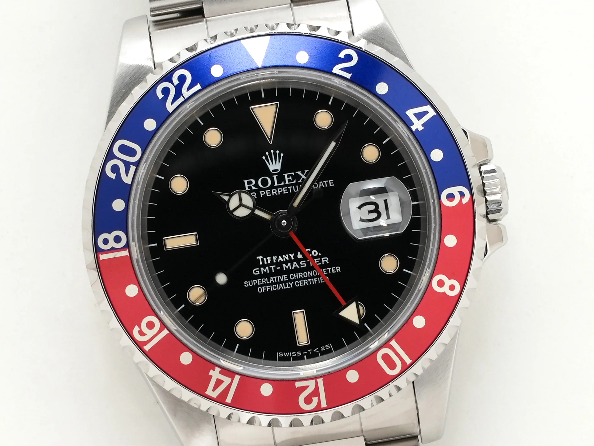 ロレックス GMTマスター Ref.16700 ステンレススチール ブラック文字盤 オイスターブレスレット - Image 3