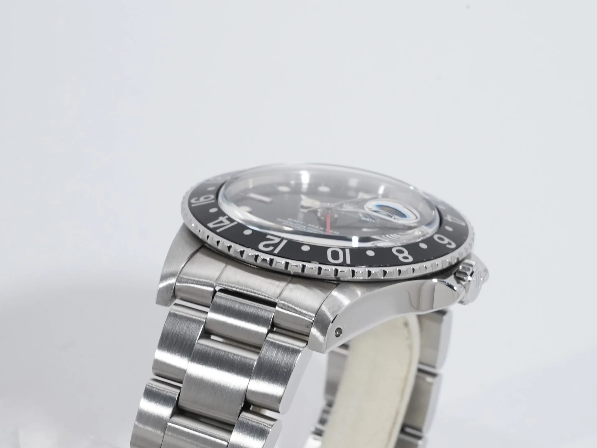 ロレックス GMTマスター Ref.16750 ステンレススチール ブラック文字盤 オイスターブレスレット - Image 6