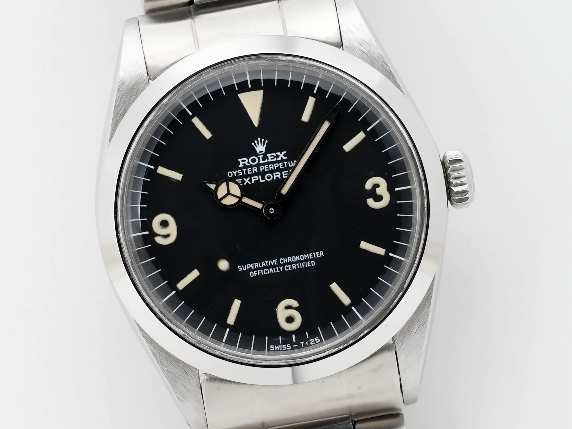 ロレックス エクスプローラーI Ref.1016 ステンレススチール ブラック文字盤 中古 d8yvbse5 - Image 3