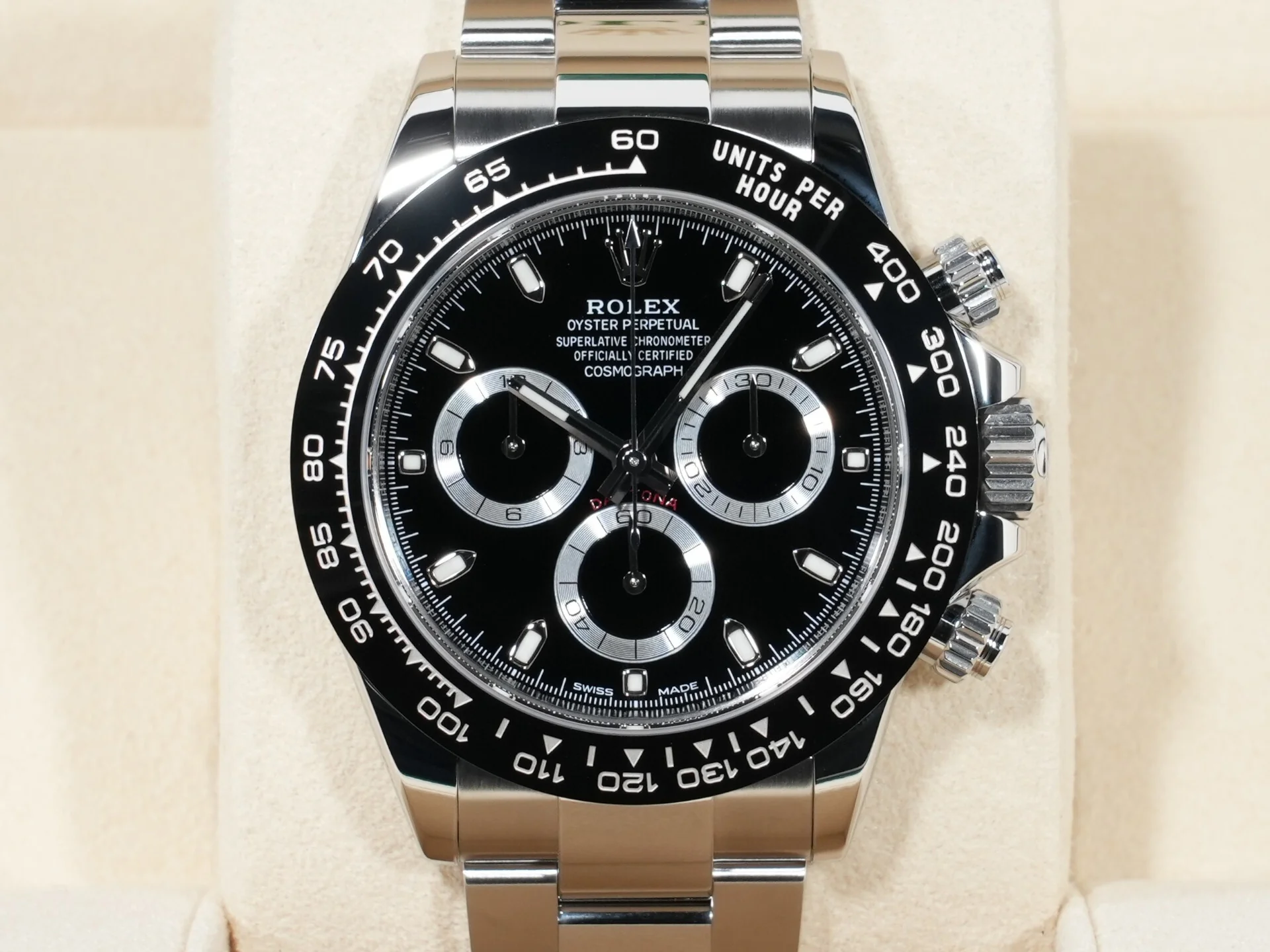 ロレックス デイトナ Ref.116500LN ステンレススチール ブラック文字盤 - Image 2