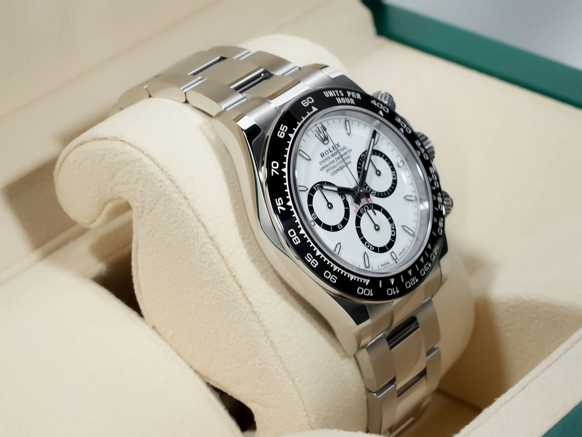 ロレックス デイトナ Ref.126500LN ステンレススチール ホワイト文字盤 - Image 5
