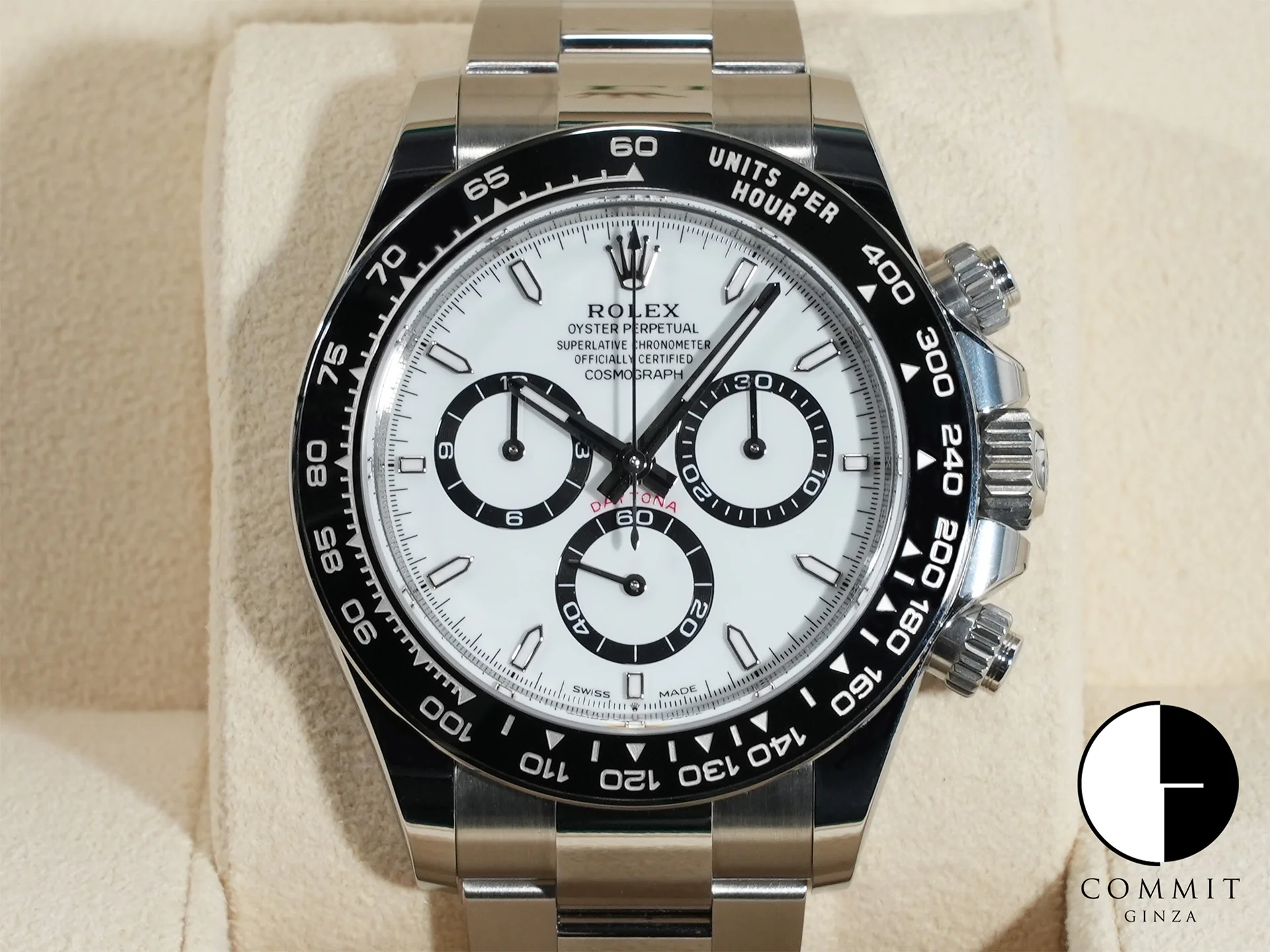 ロレックス デイトナ Ref.126500LN ステンレススチール ホワイト文字盤