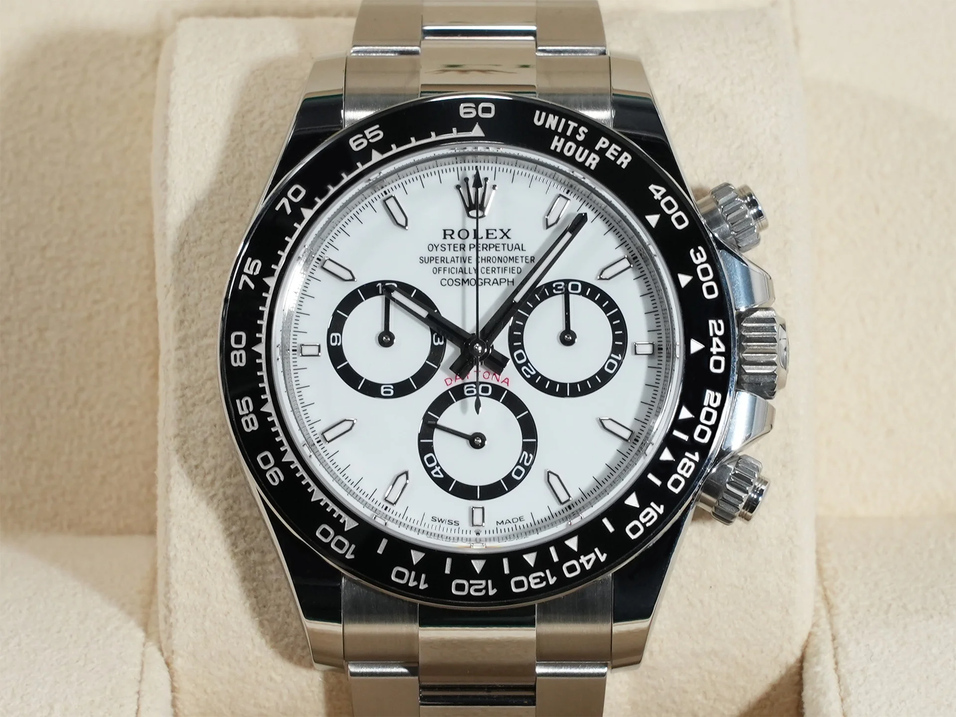 ロレックス デイトナ Ref.126500LN ステンレススチール ホワイト文字盤 - Image 2