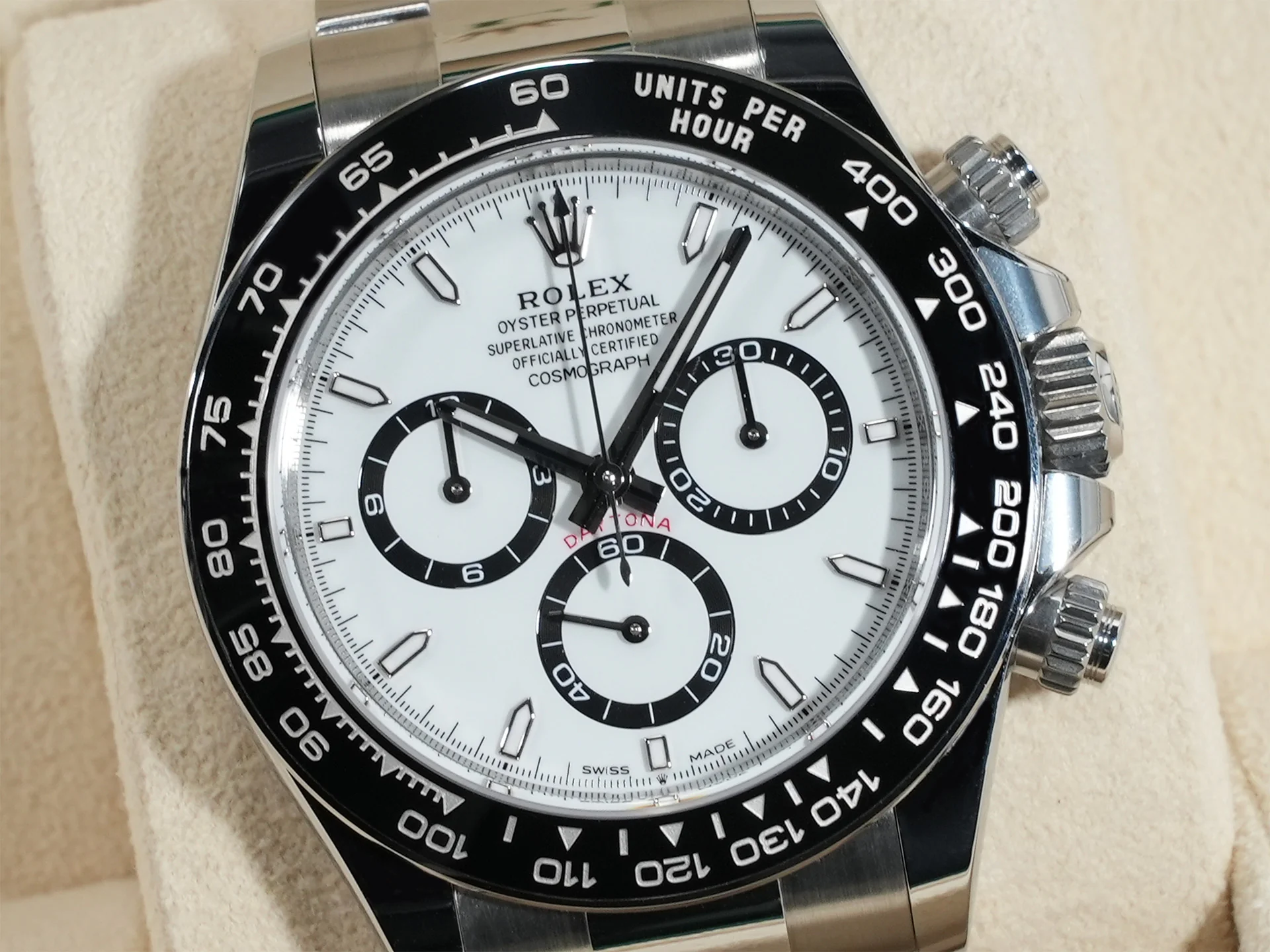 ロレックス デイトナ Ref.126500LN ステンレススチール ホワイト文字盤 - Image 3