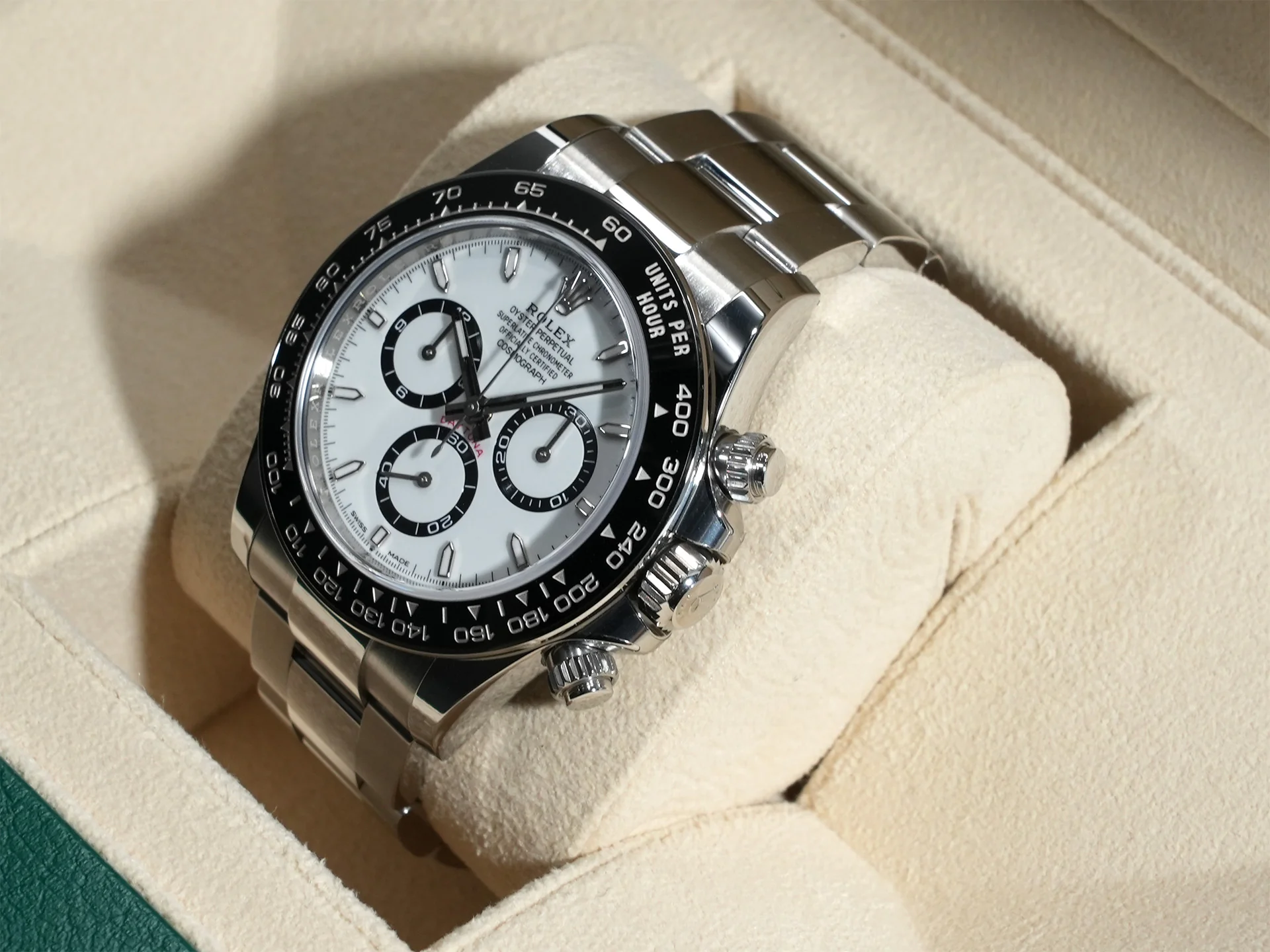 ロレックス デイトナ Ref.126500LN ステンレススチール ホワイト文字盤 - Image 4