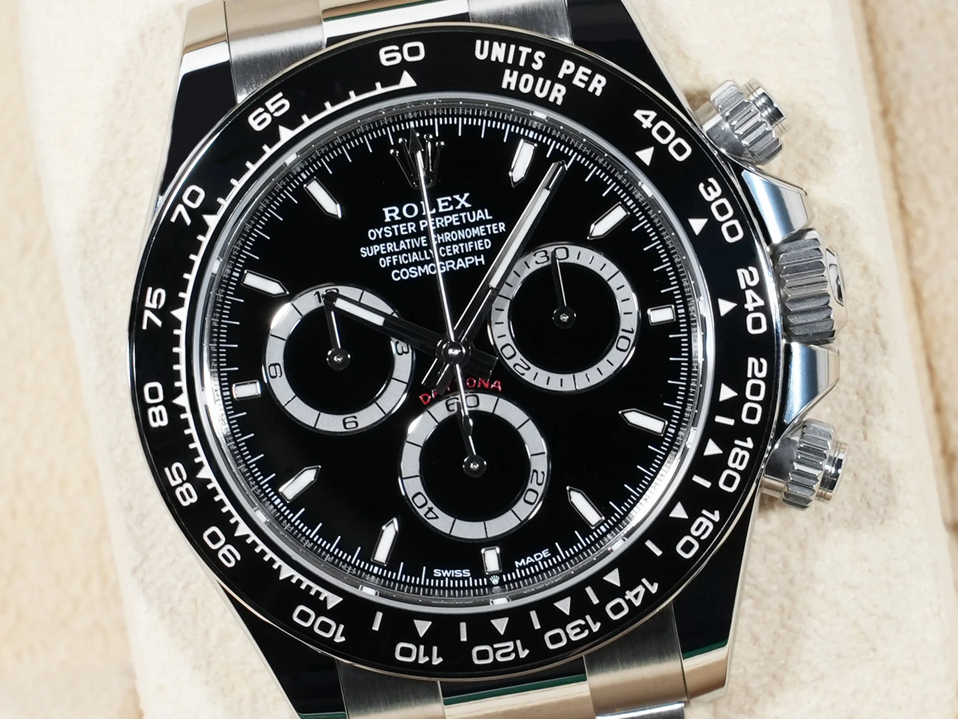 ロレックス デイトナ Ref.126500LN ステンレススチール ブラック文字盤 - Image 3