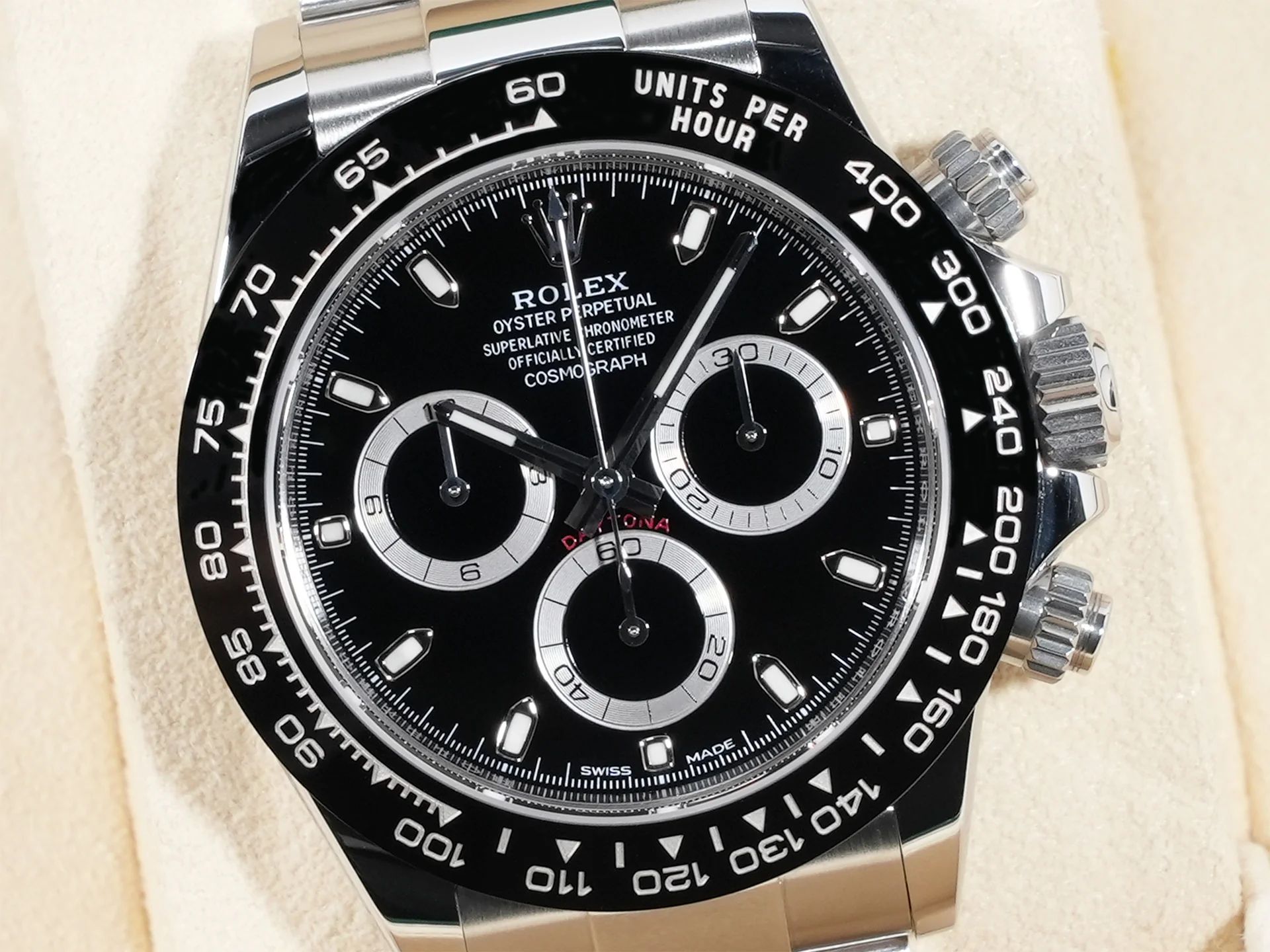 ロレックス デイトナ Ref.116500LN ステンレススチール ブラック文字盤 - Image 3
