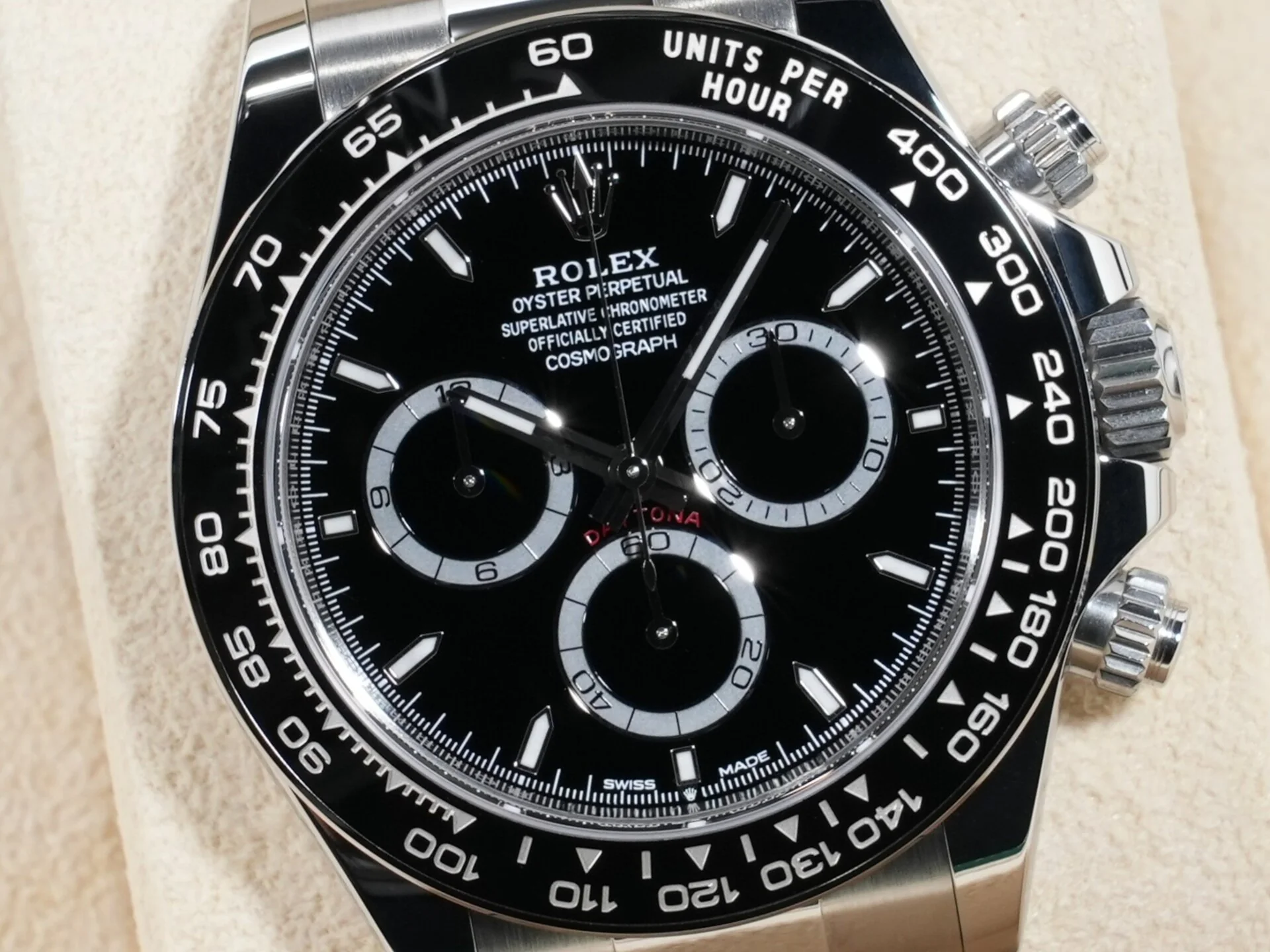 ロレックス デイトナ Ref.126500LN ステンレススチール ブラック文字盤 - Image 3