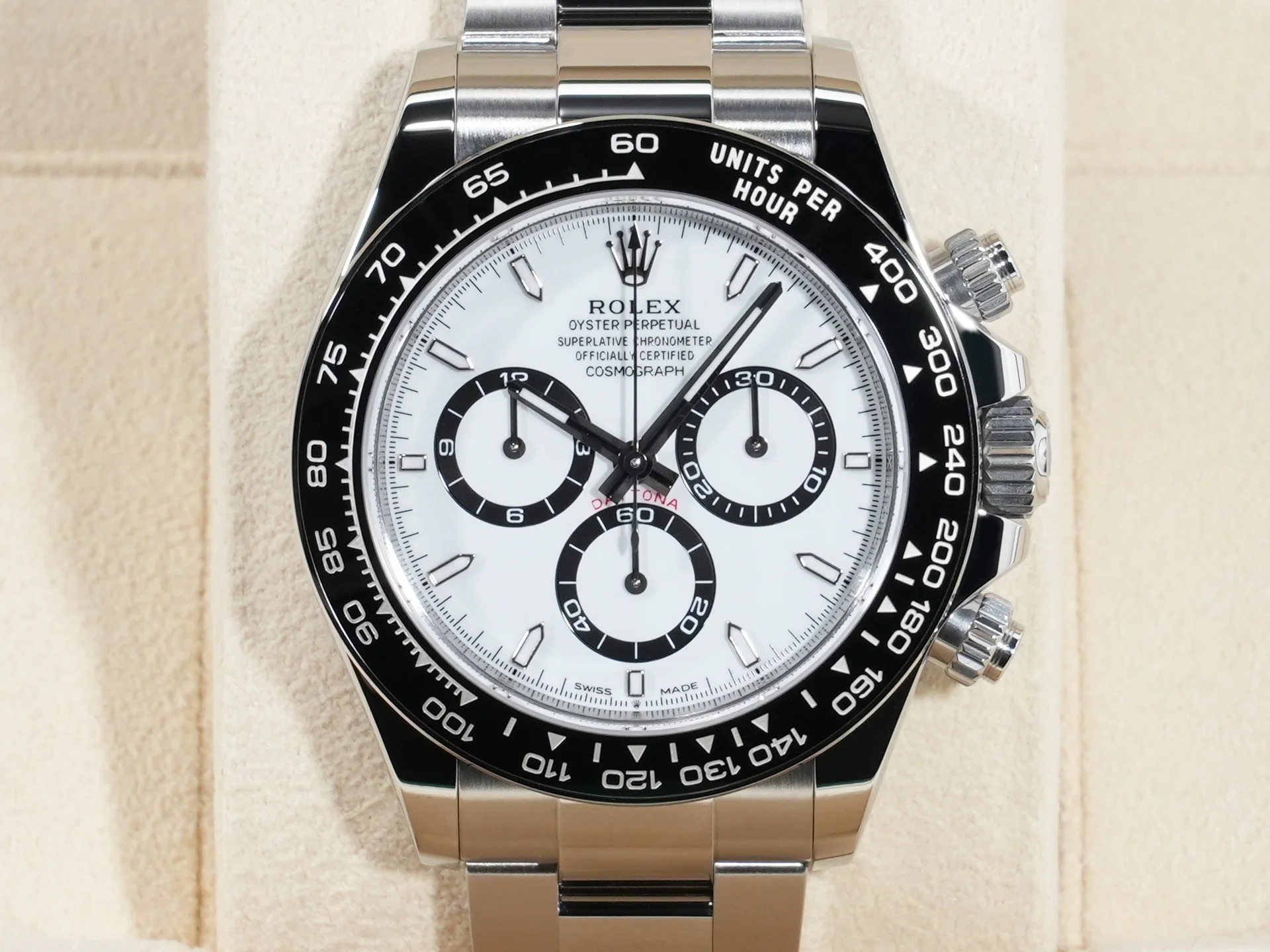 ロレックス デイトナ Ref.126500LN ステンレススチール ホワイト文字盤 - Image 2