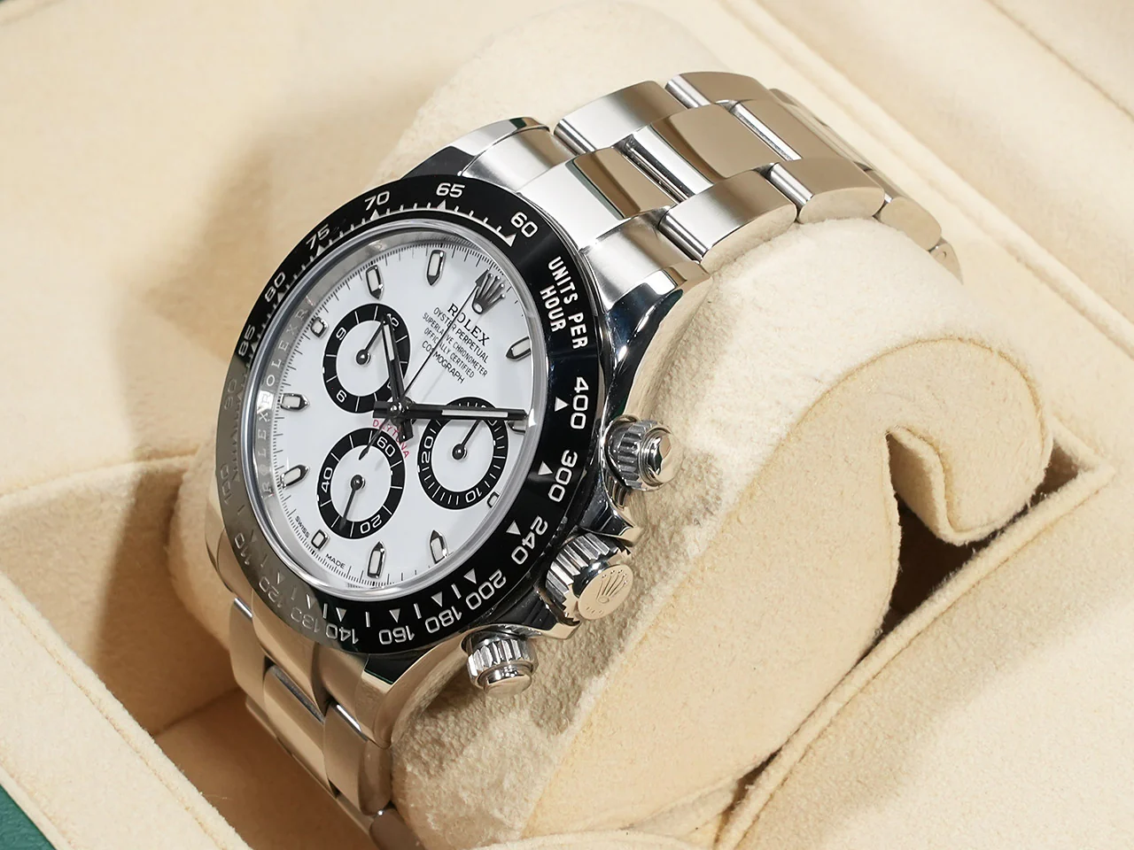 ロレックス デイトナ Ref.116500LN ステンレススチール ホワイト文字盤 - Image 4