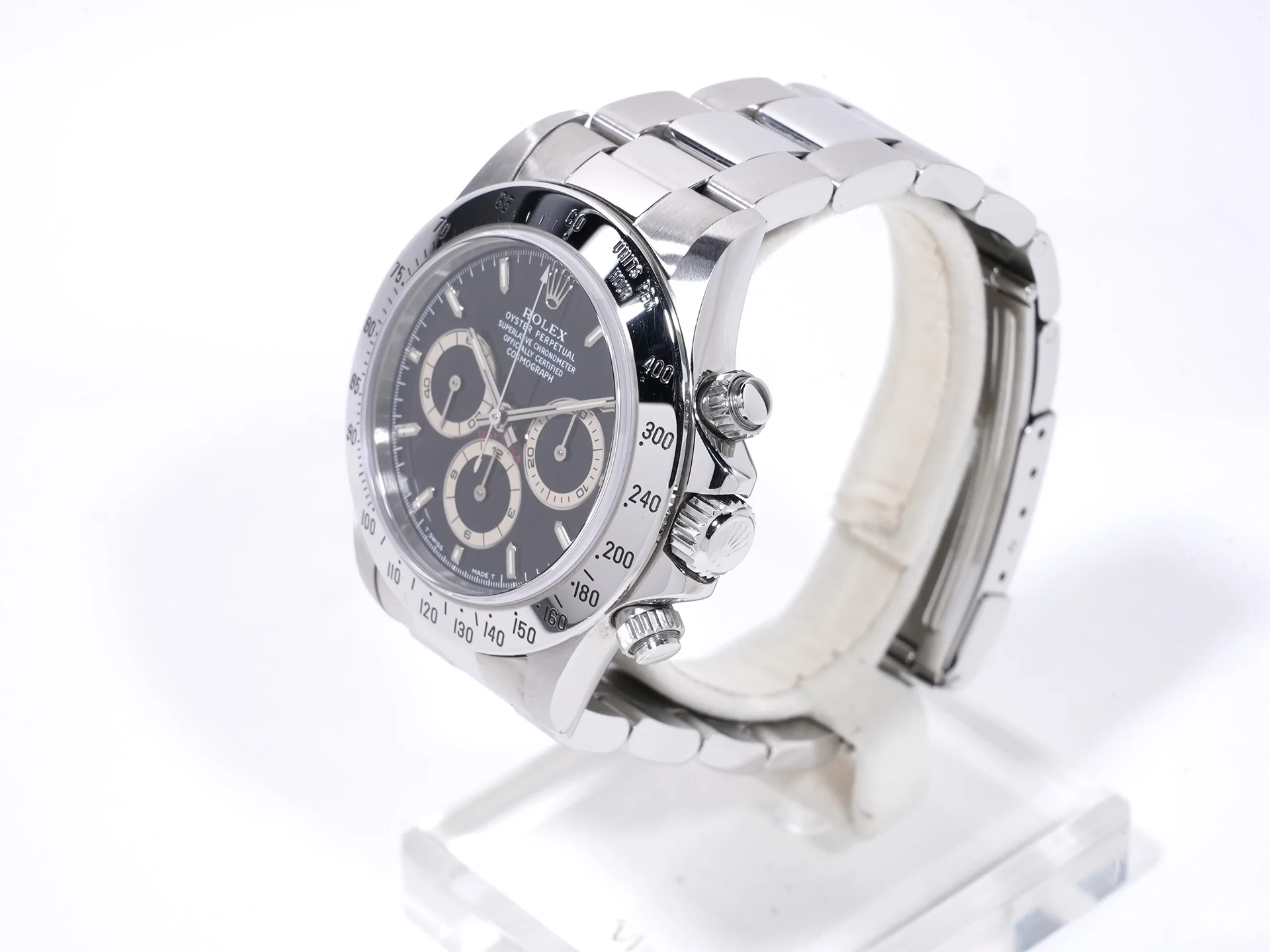 ロレックス デイトナ エルプリメロ Ref.16520 ステンレススチール ブラック文字盤 中古 dt63rwnc - Image 4