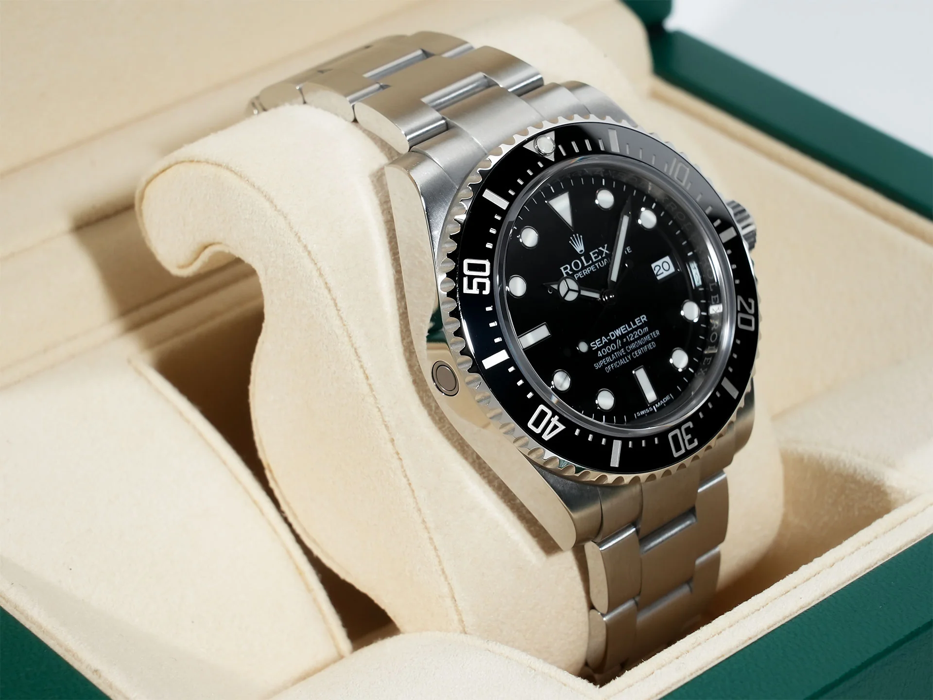 ロレックス シードゥエラー 4000 Ref.116600 ステンレススチール ブラック文字盤 - Image 5