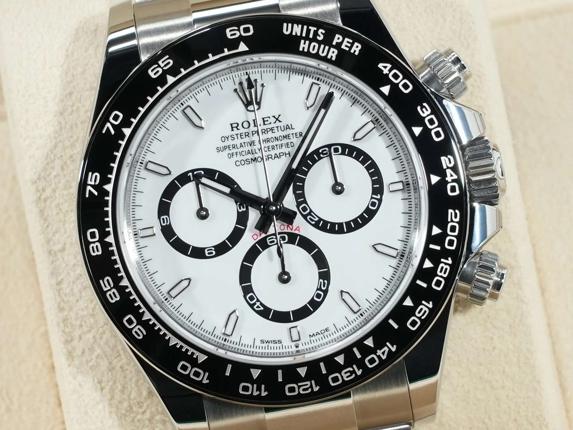 ロレックス デイトナ Ref.126500LN ステンレススチール ホワイト文字盤 - Image 3