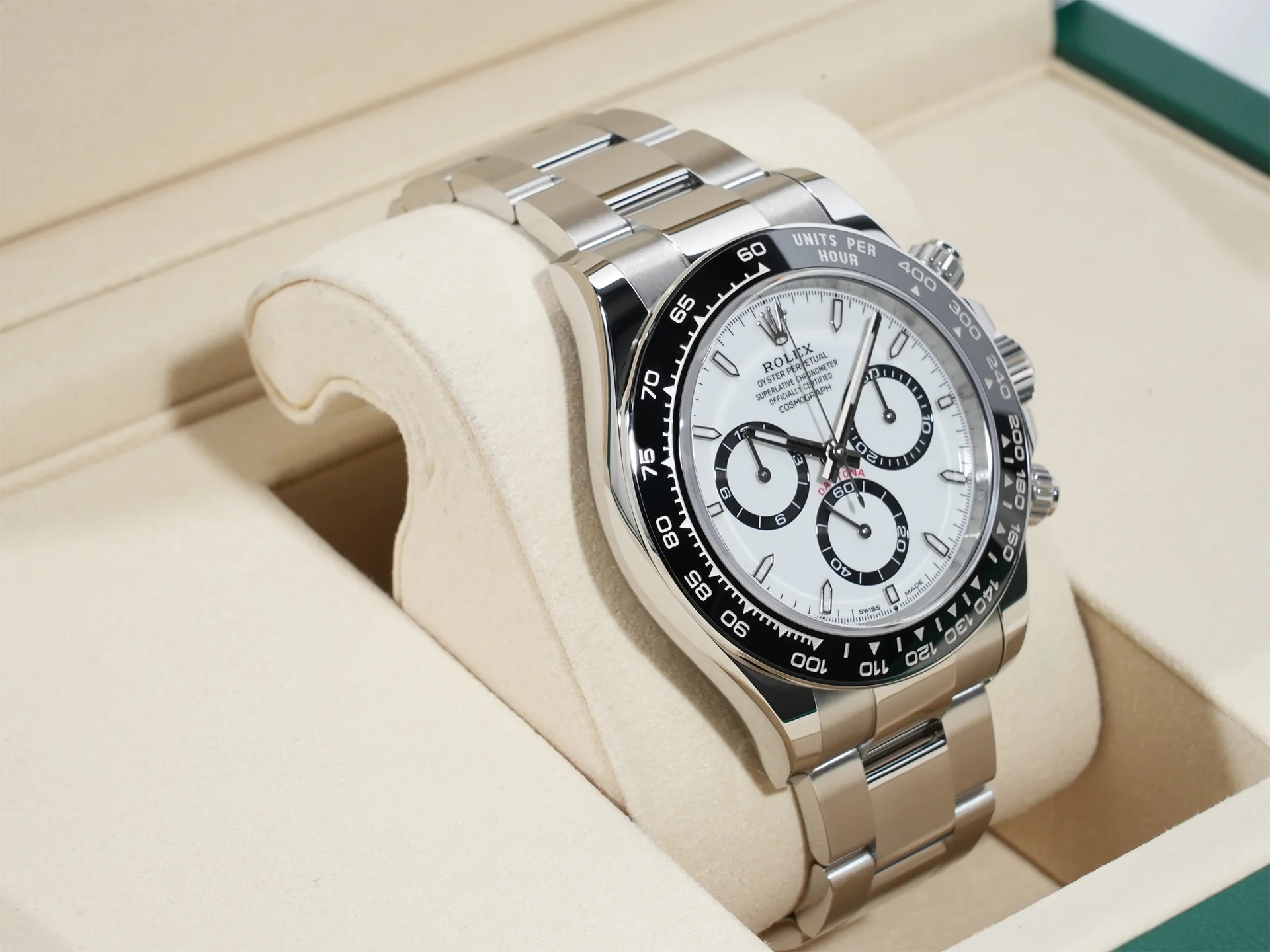 ロレックス デイトナ Ref.126500LN ステンレススチール ホワイト文字盤 - Image 5