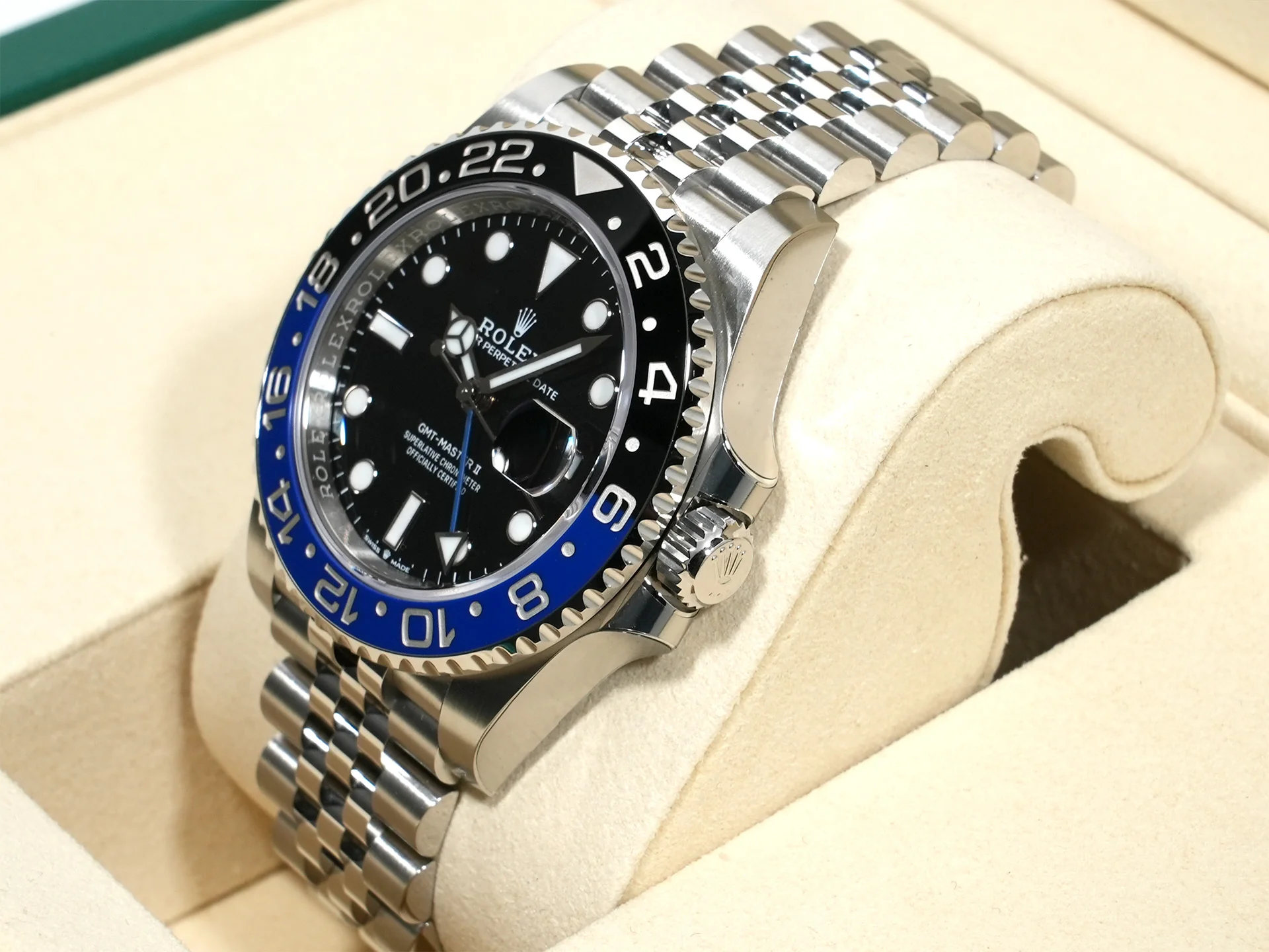 ロレックス GMTマスターII Ref.126710BLNR ステンレススチール ブラック文字盤 ジュビリーブレスレット 未使用 e629ekgc - Image 4