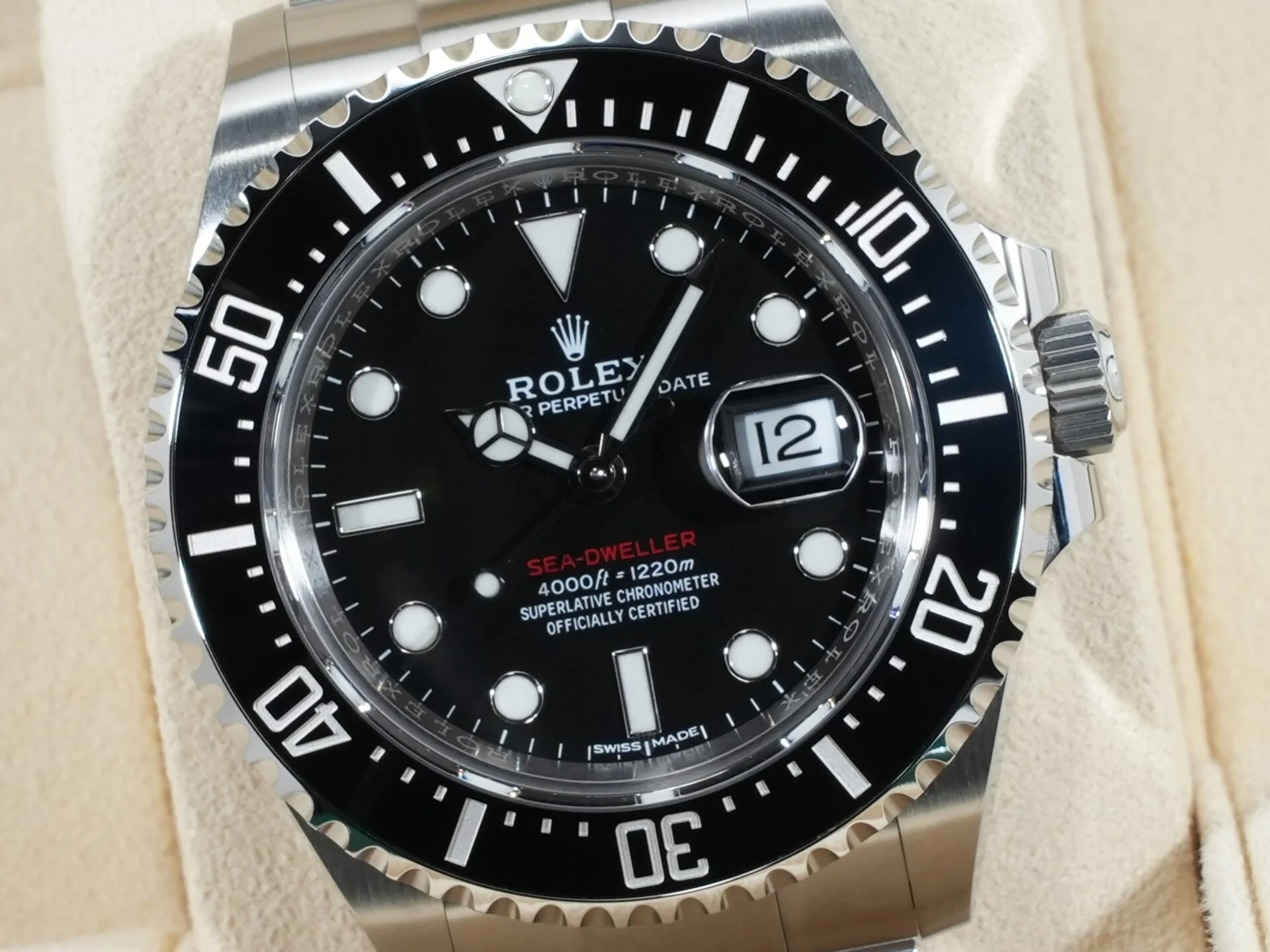 ロレックス シードゥエラー Ref.126600 ステンレススチール ブラック文字盤 - Image 3