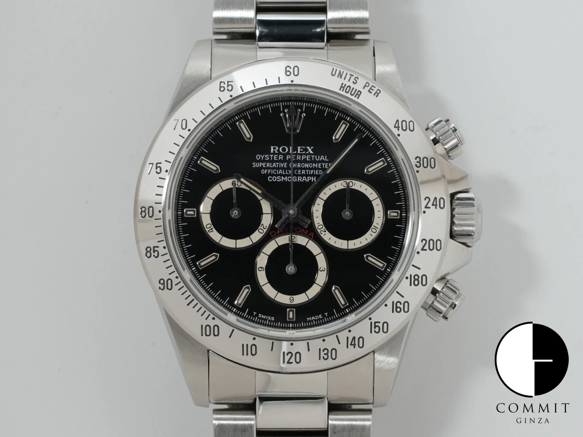 ロレックス デイトナ エルプリメロ Ref.16520 ステンレススチール ブラック文字盤