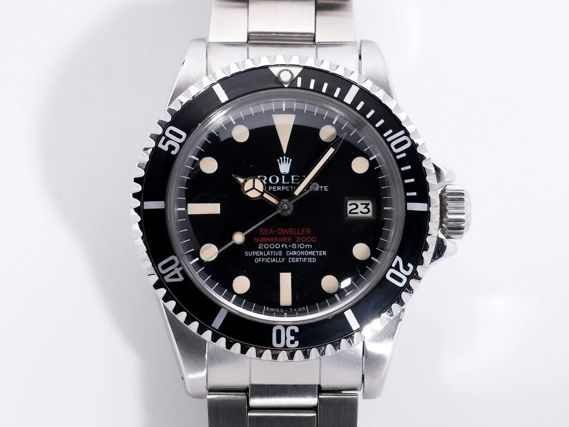 ロレックス シードゥエラー Ref.1665 ステンレススチール ブラック文字盤 - Image 2