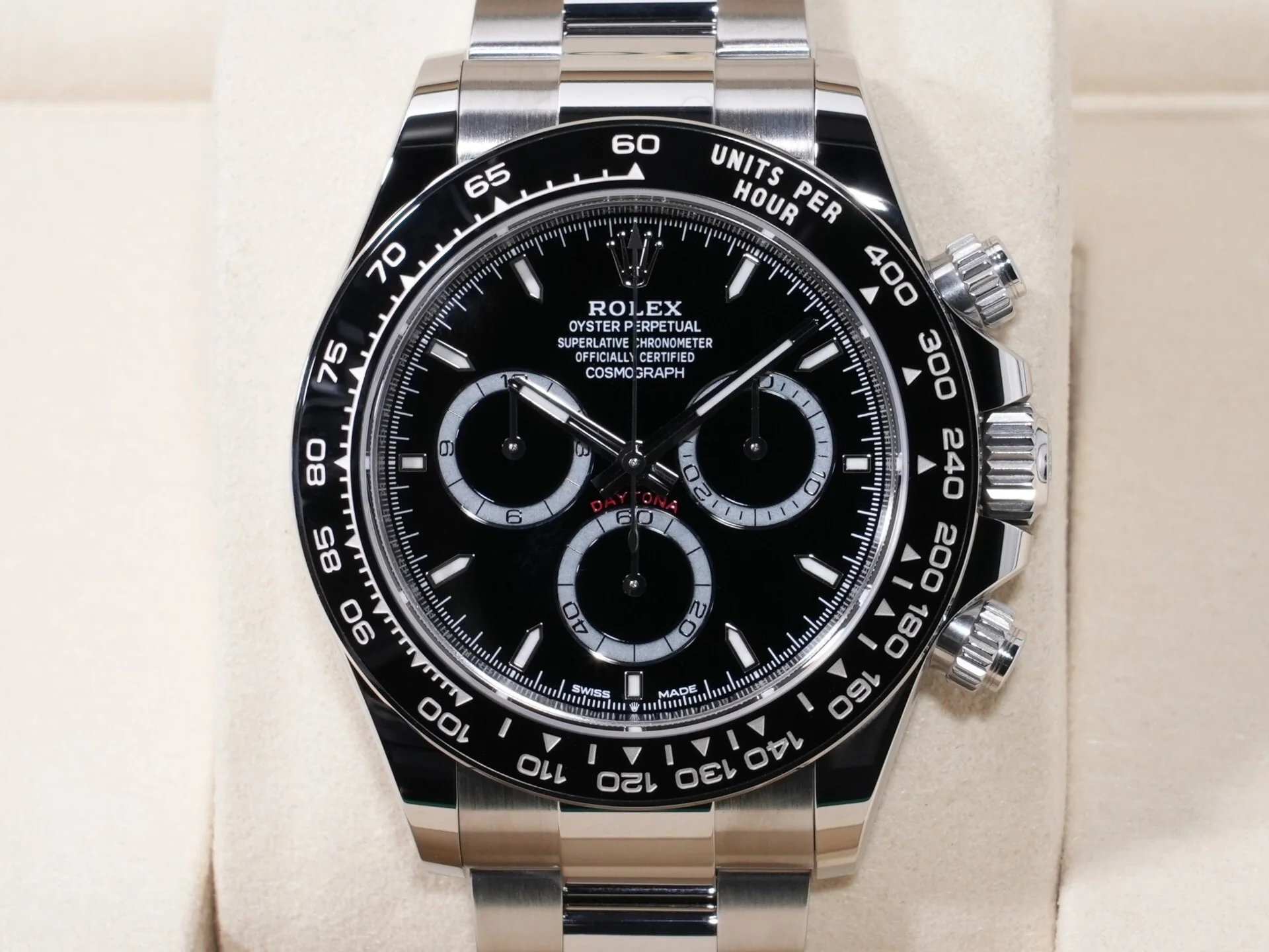 ロレックス デイトナ Ref.126500LN ステンレススチール ブラック文字盤 - Image 2