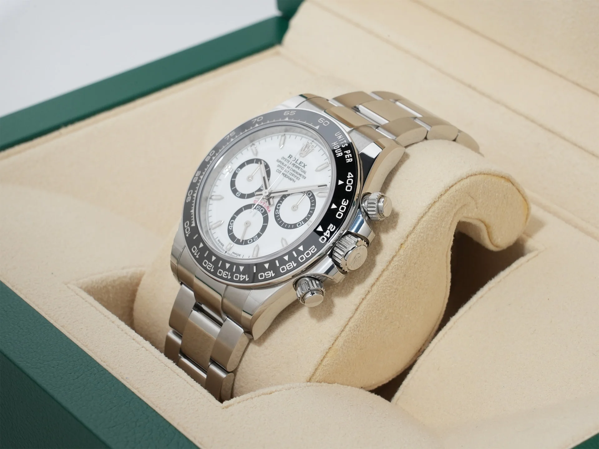 ロレックス デイトナ Ref.126500LN ステンレススチール ホワイト文字盤 - Image 4