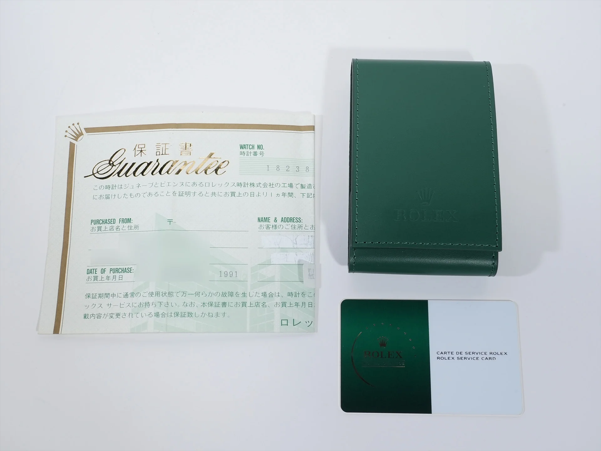 ロレックス デイデイト36 Ref.18238 イエローゴールド オニキス文字盤 美中古 eiv836uj - Image 10