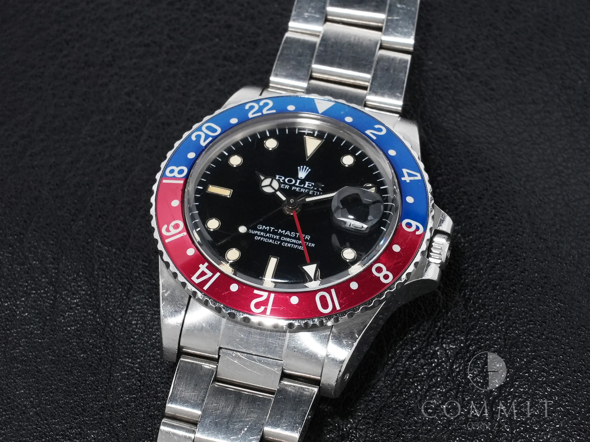 ロレックス GMTマスター Ref.16750 ステンレススチール ブラック文字盤 オイスターブレスレット 中古 ep244ax3 - Image 12