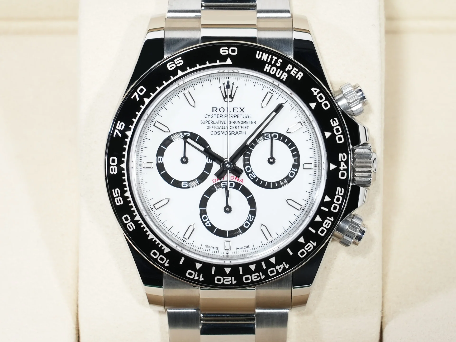ロレックス デイトナ Ref.126500LN ステンレススチール ホワイト文字盤 未使用 er294ehg - Image 2