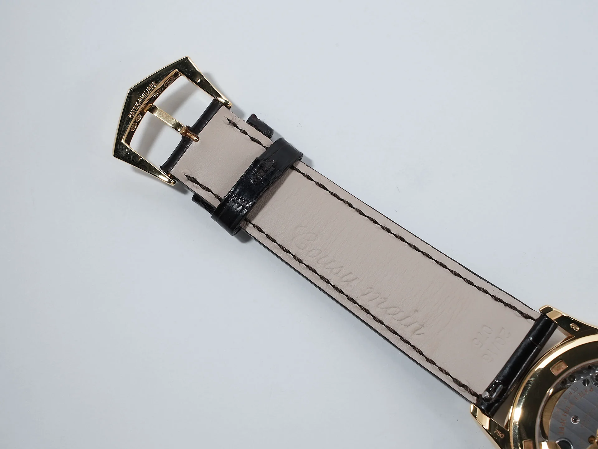 パテックフィリップ カラトラバ Ref.5117J-001 イエローゴールド ホワイト文字盤 - Image 9