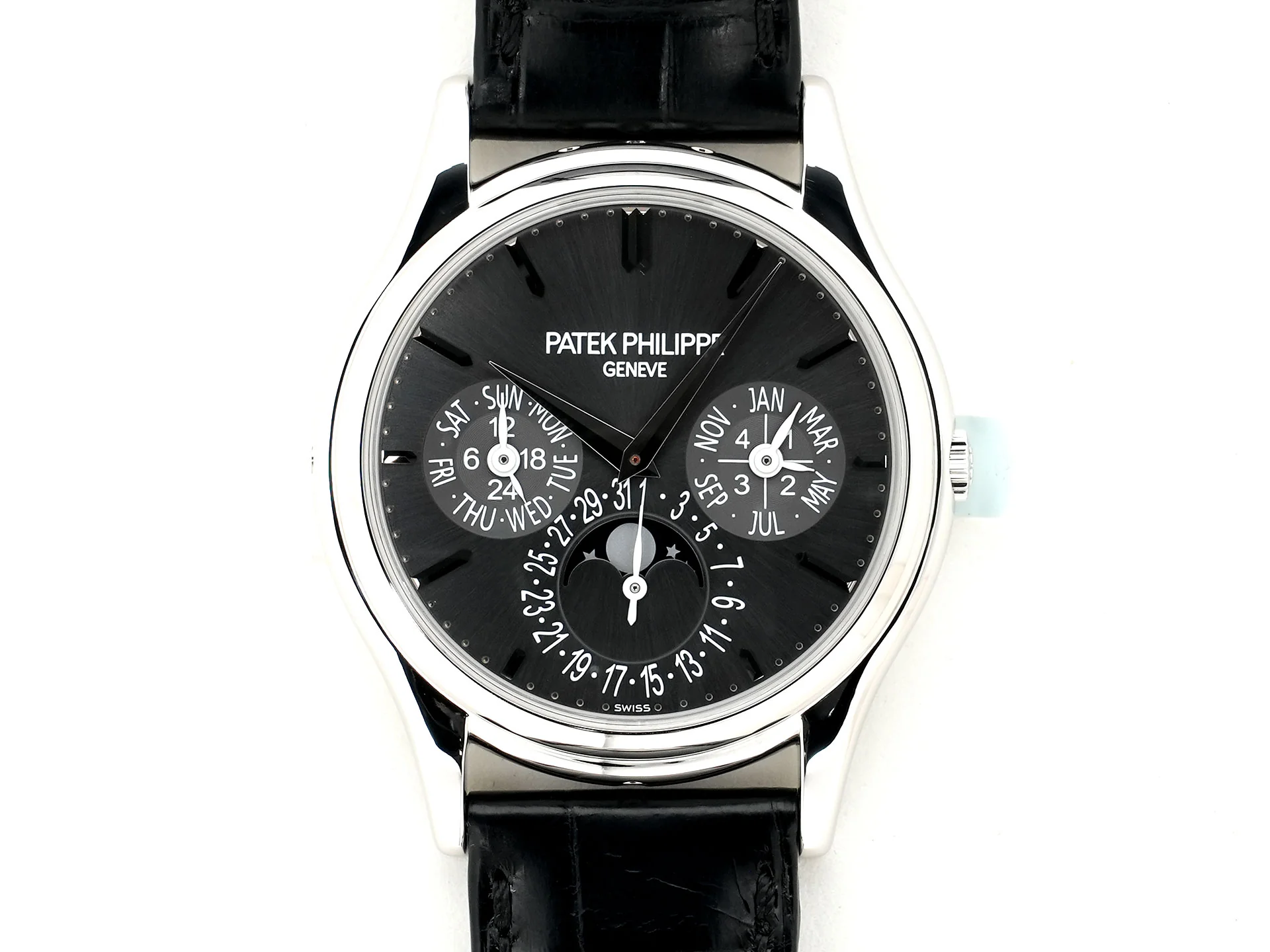 パテックフィリップ パーペチュアルカレンダー Ref.5140P-017 プラチナ グレー文字盤 中古 evdndzc5 - Image 2