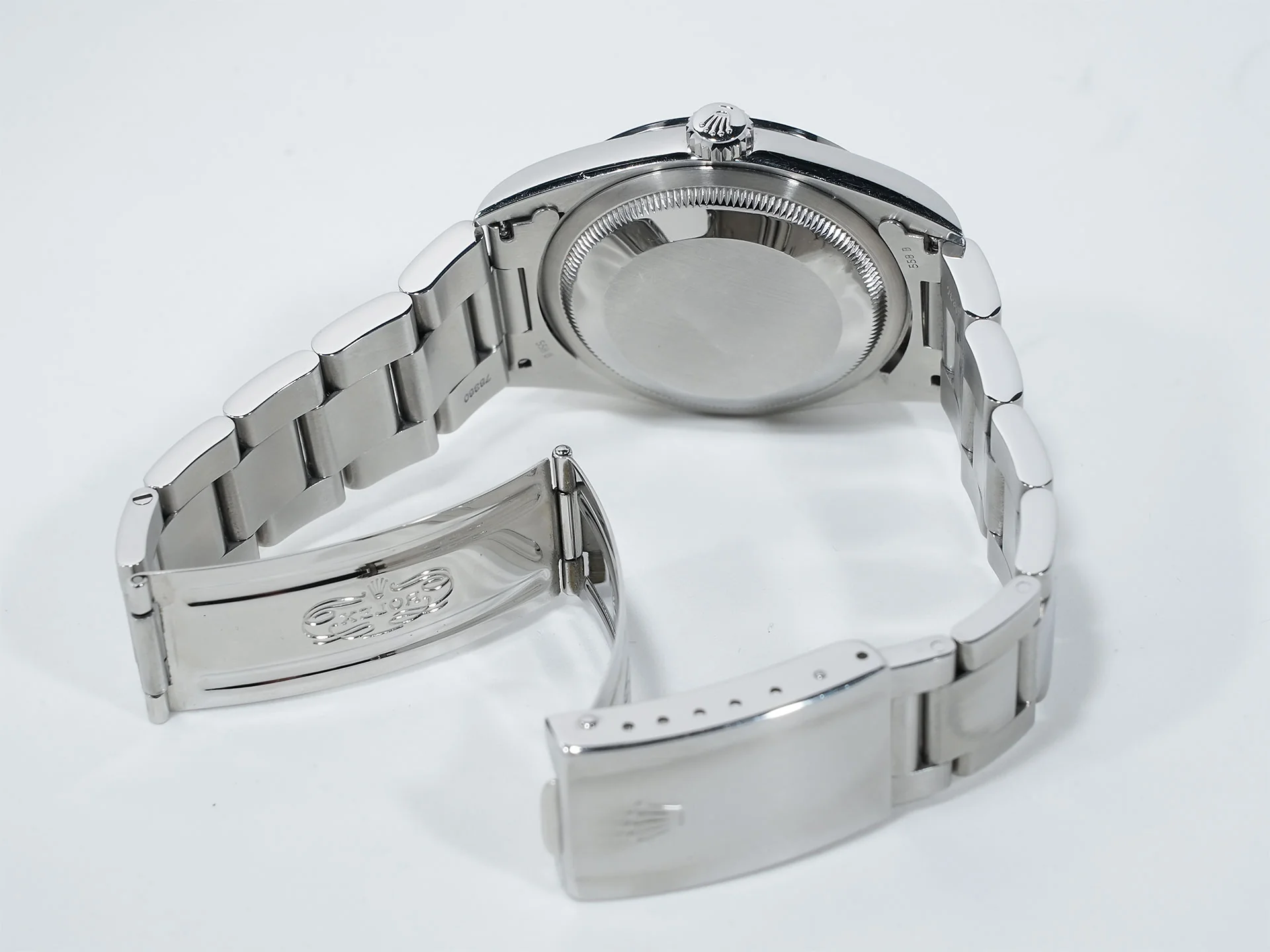 ロレックス エクスプローラーI Ref.14270 ステンレススチール ブラック文字盤 オイスターブレスレット 中古 eve2kkcp - Image 8