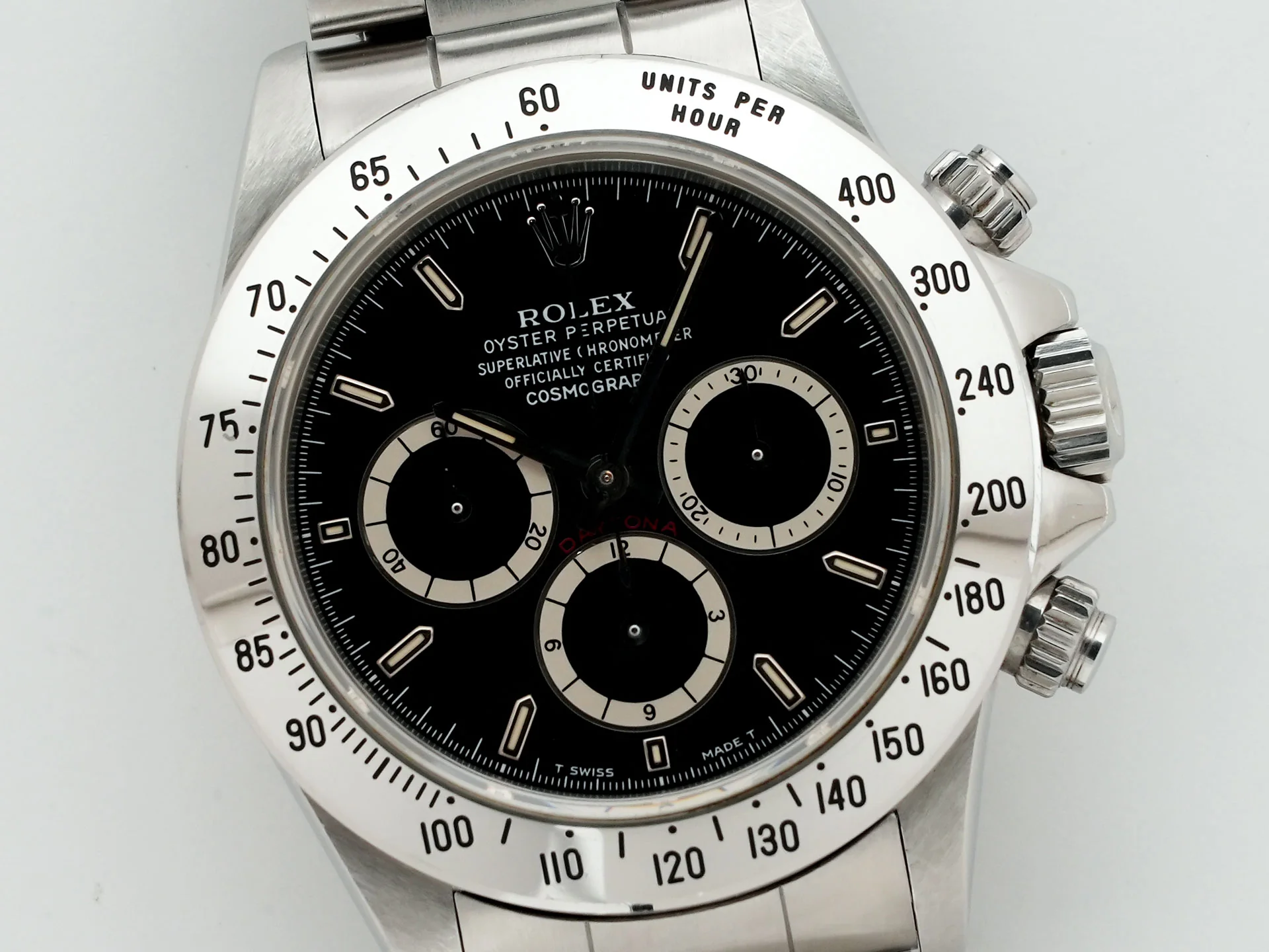ロレックス デイトナ エルプリメロ Ref.16520 ステンレススチール ブラック文字盤 - Image 3