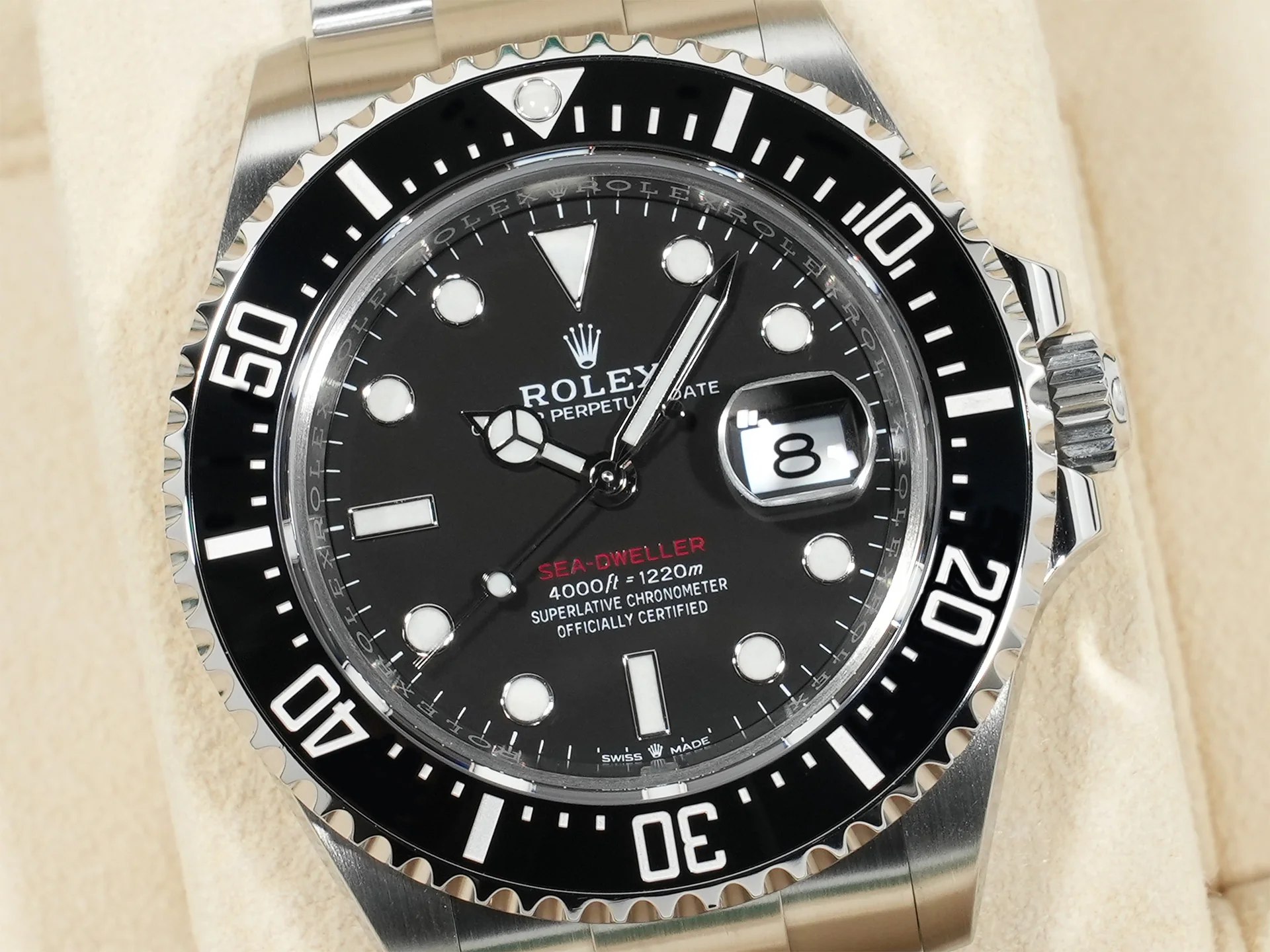 ロレックス シードゥエラー Ref.126600 ステンレススチール ブラック文字盤 美品 eyhwipxw - Image 3