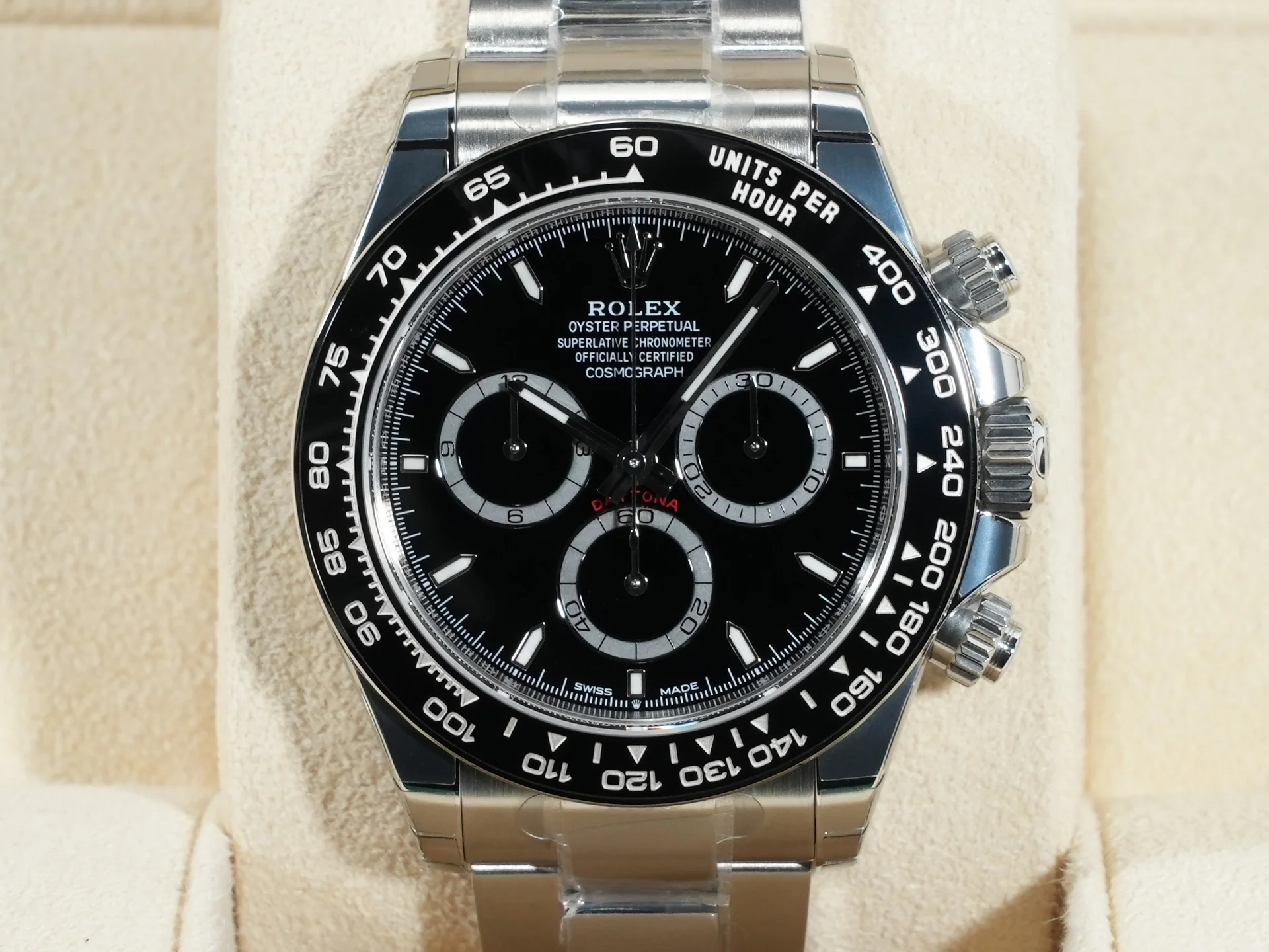 ロレックス デイトナ Ref.126500LN ステンレススチール ブラック文字盤 - Image 2