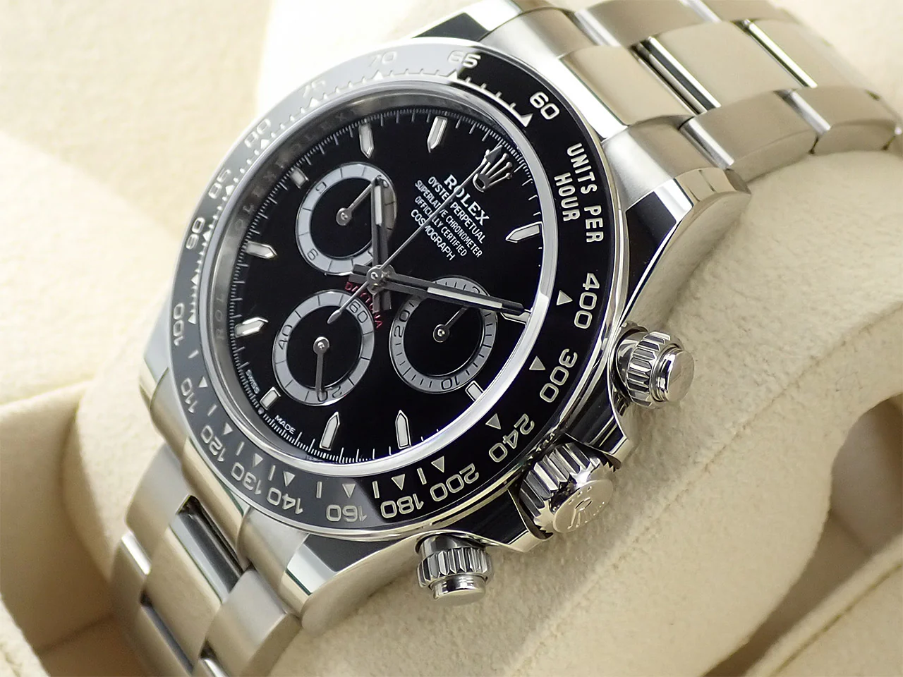 ロレックス デイトナ Ref.126500LN ステンレススチール ブラック文字盤 - Image 4
