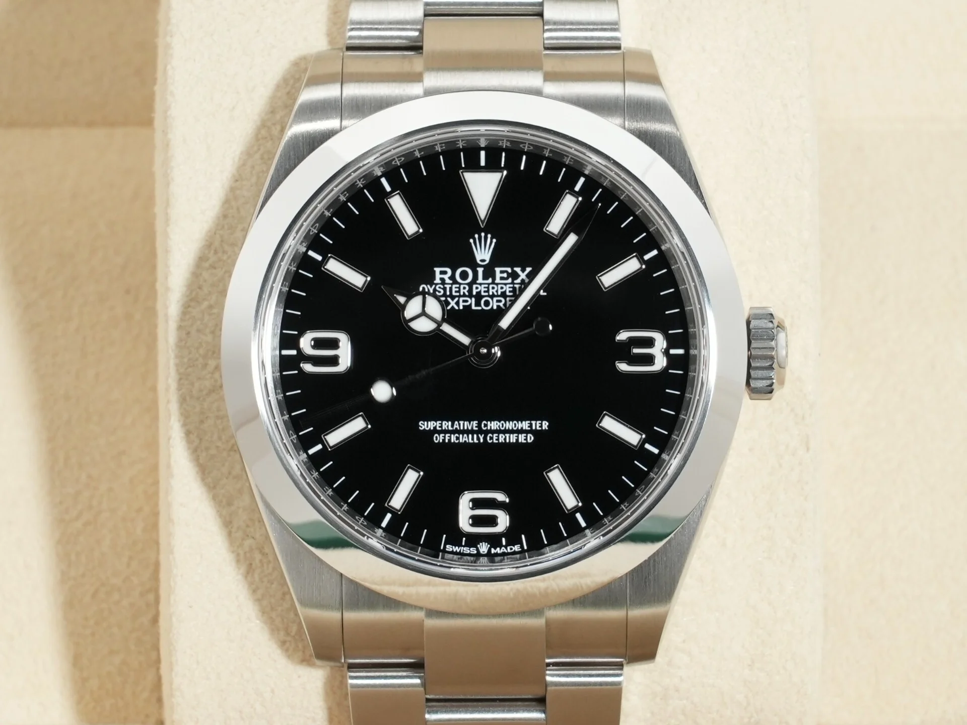 ロレックス エクスプローラー40 Ref.224270 ステンレススチール ブラック文字盤 - Image 2
