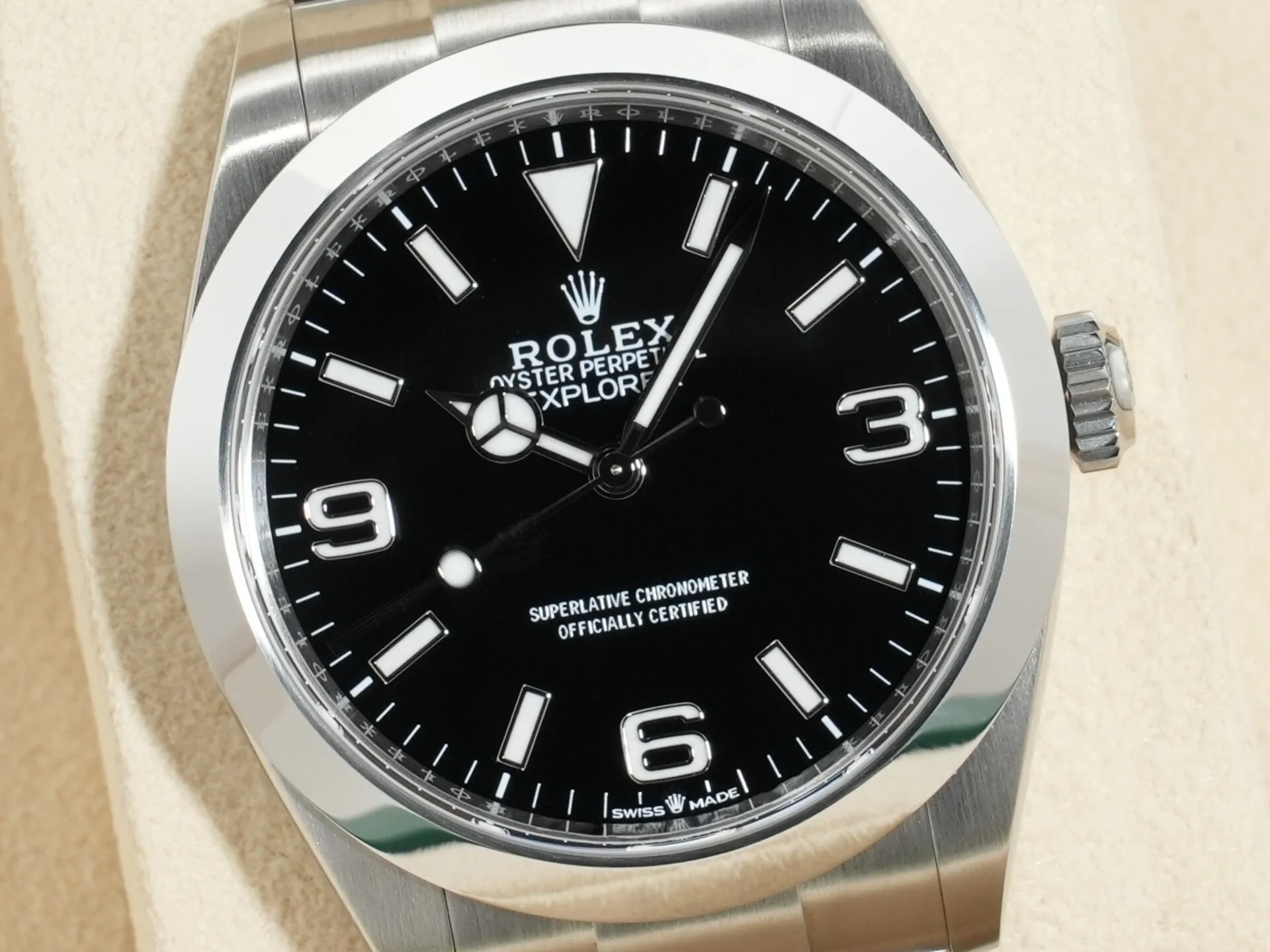 ロレックス エクスプローラー40 Ref.224270 ステンレススチール ブラック文字盤 - Image 3