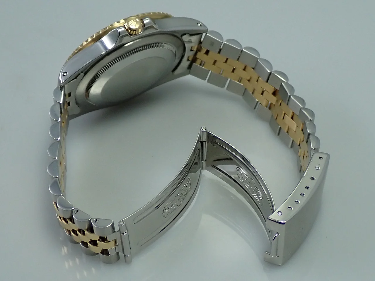 ロレックス GMTマスター Ref.16753 ステンレススチール/イエローゴールド ブラウン文字盤 ジュビリーブレスレット 中古 F4398403 - Image 8