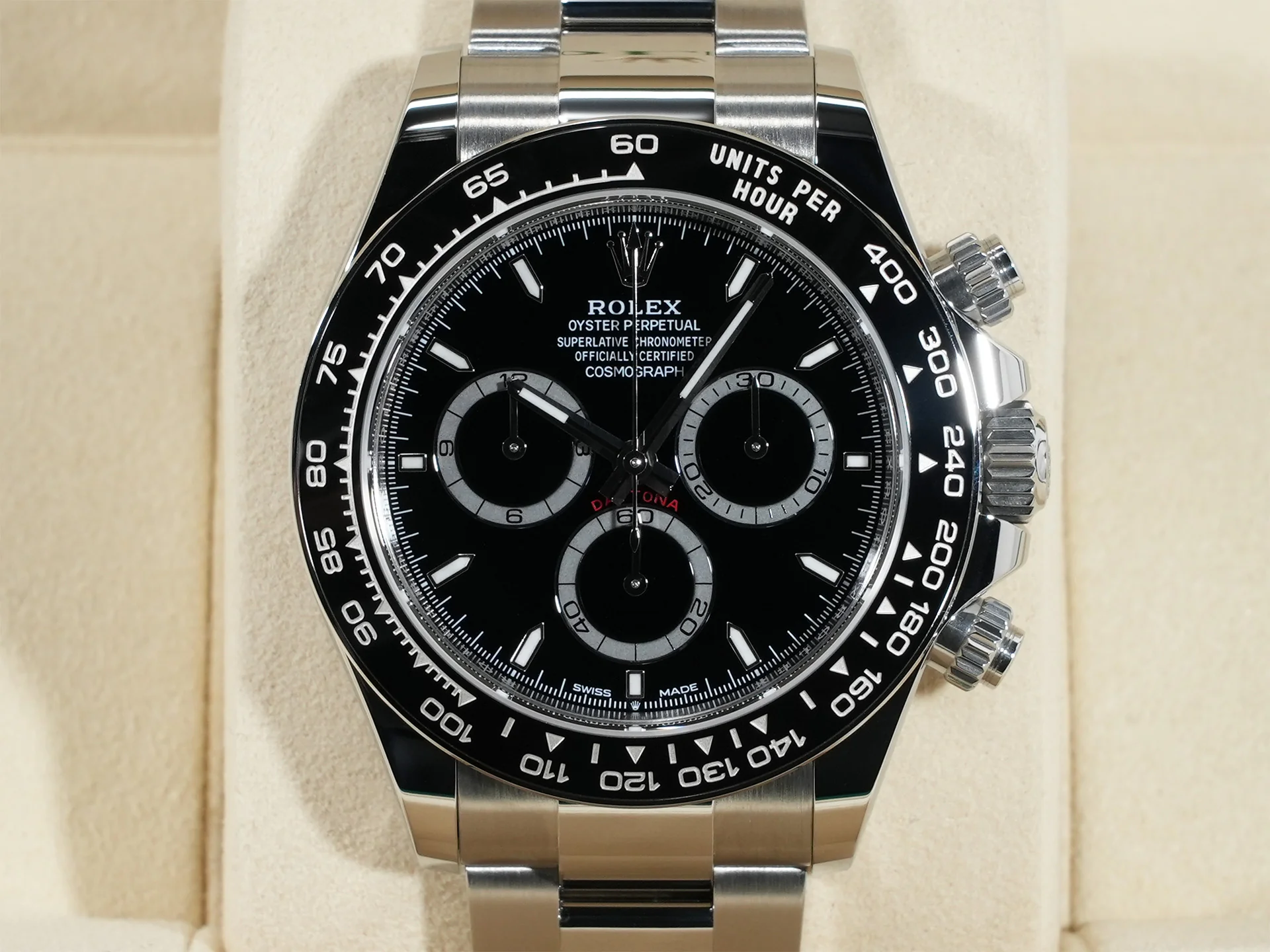 ロレックス デイトナ Ref.126500LN ステンレススチール ブラック文字盤 - Image 2