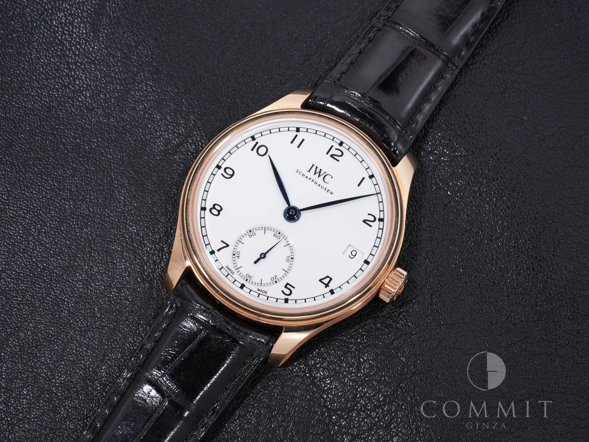 IWC ポルトギーゼ・ハンドワインド・エイトデイズ “150 イヤーズ” Ref.IW510211 18Kレッドゴールド ホワイト文字盤 極美品 f54q4hda - Image 13