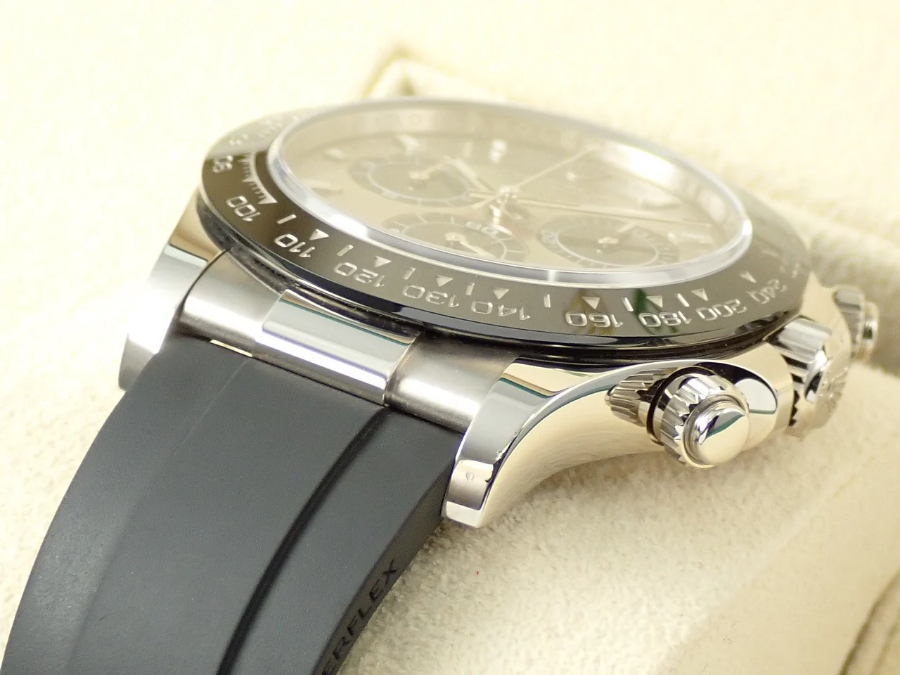 ロレックス デイトナ Ref.116519LN ホワイトゴールド スチールxブラック文字盤 - Image 6