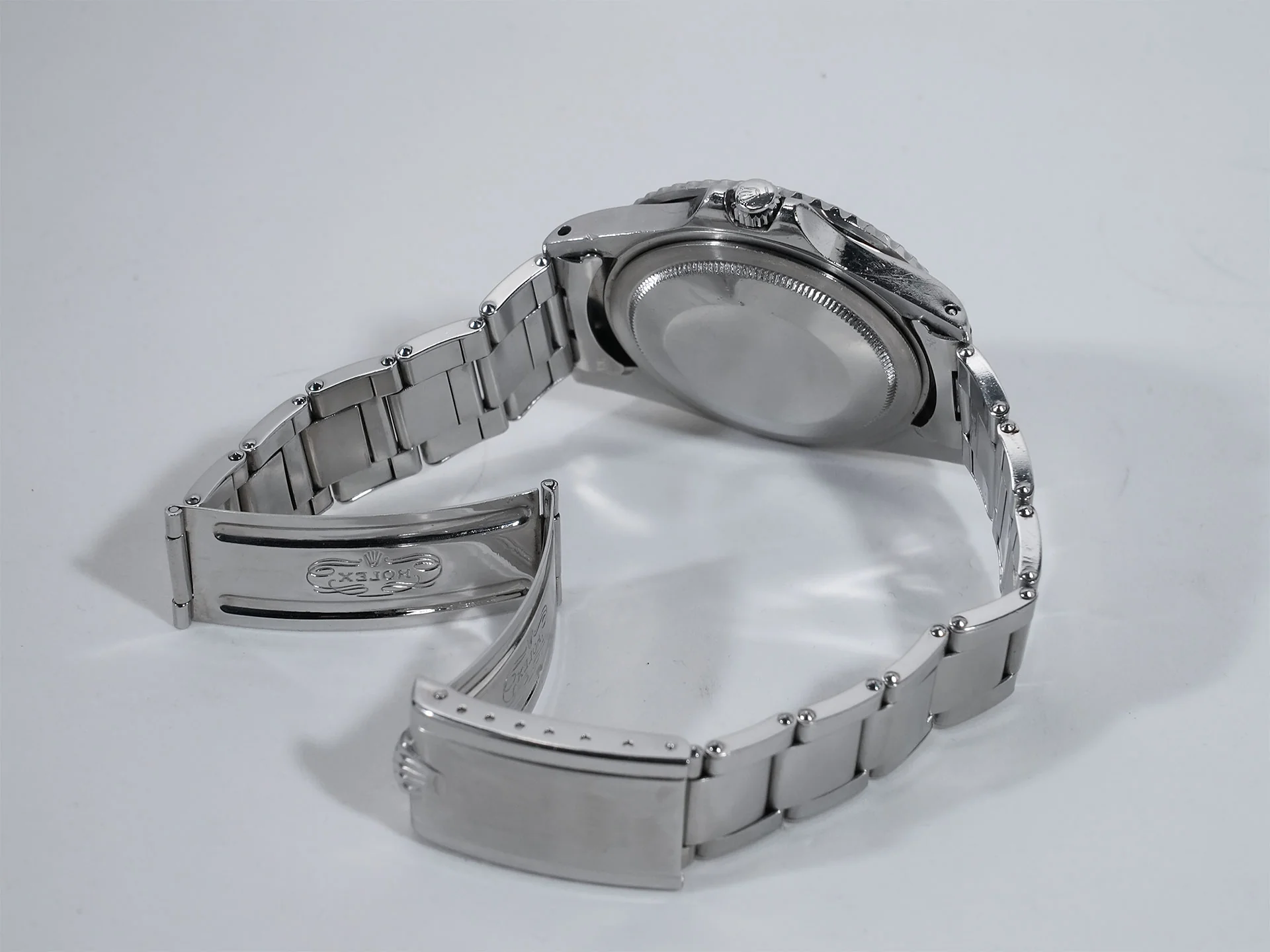 ロレックス GMTマスター Ref.1675 ステンレススチール ブラック文字盤 オイスターブレスレット 中古 f6ry489j - Image 8