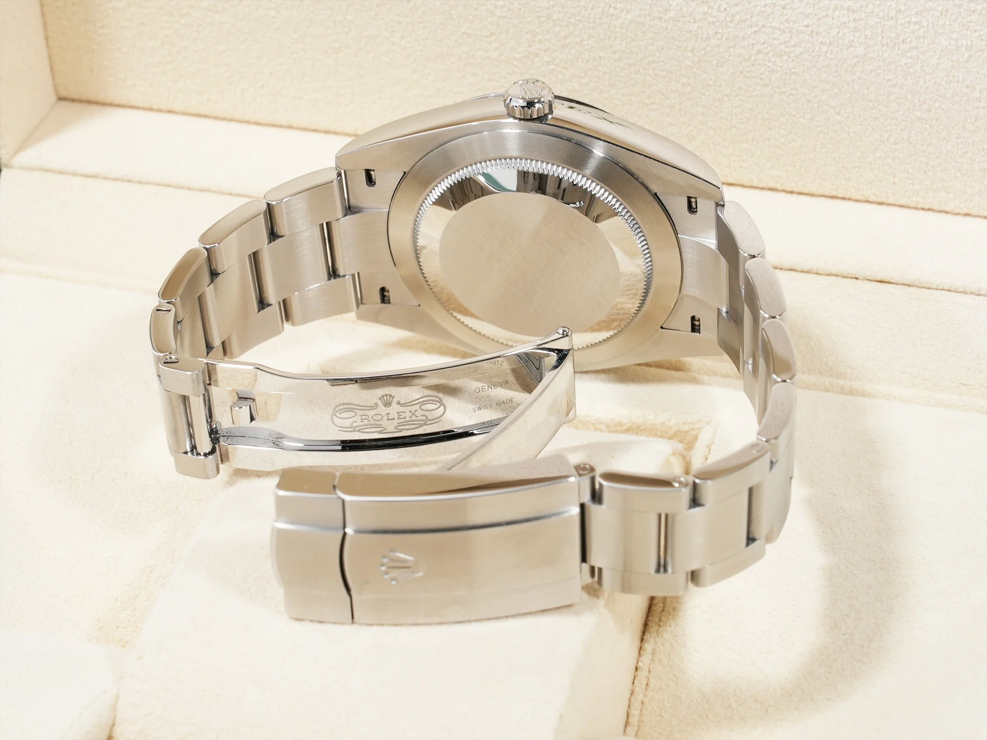 ロレックス オイスターパーペチュアル41 Ref.124300 ステンレススチール グリーン文字盤 美中古 f85iv3wh - Image 8