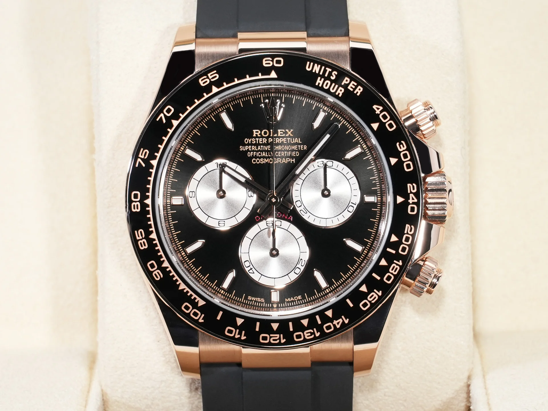 ロレックス デイトナ Ref.126515LN エバーローズゴールド ブライトブラックxサンダスト文字盤 美中古 f9o39hyr - Image 2