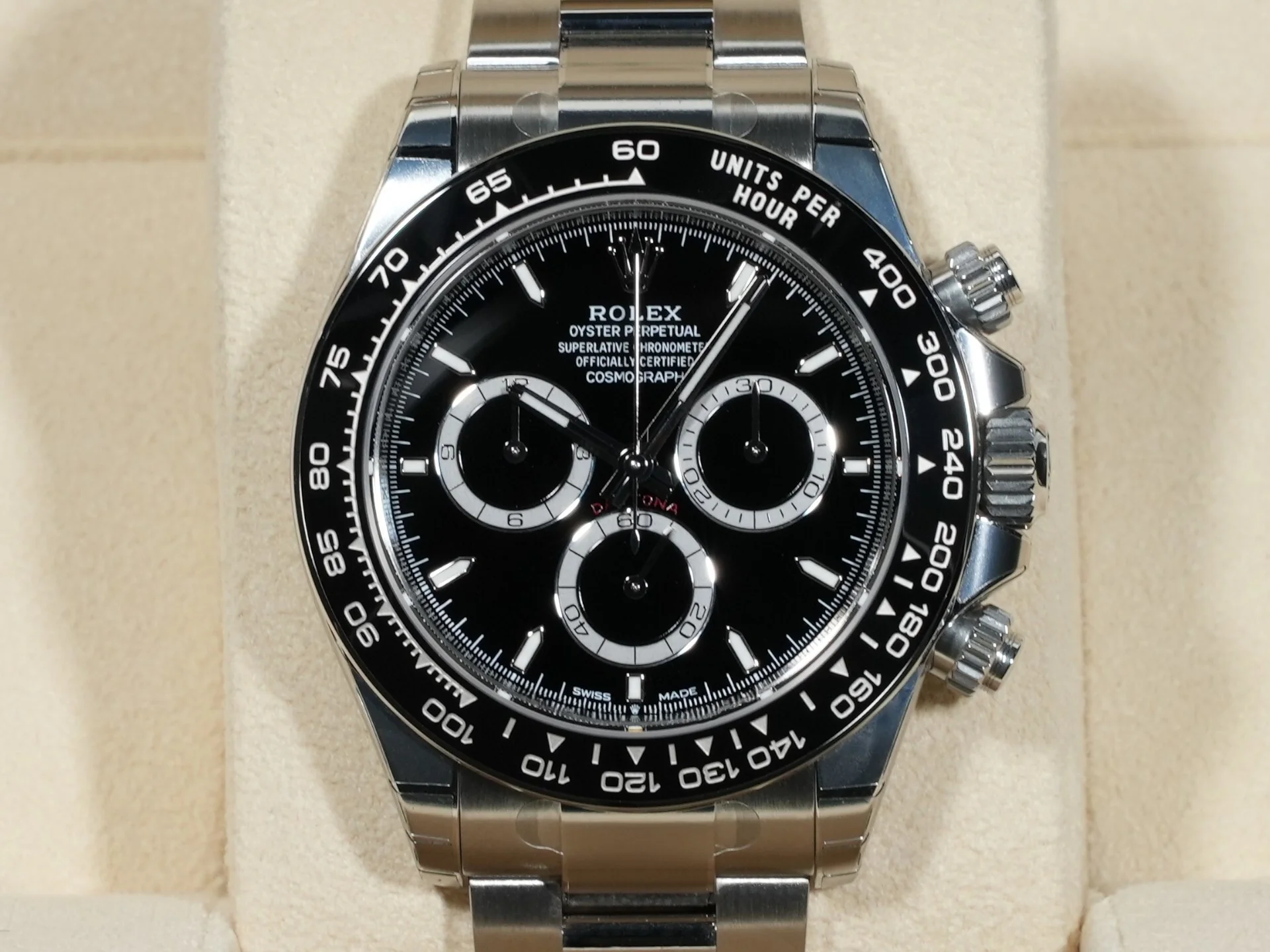 ロレックス デイトナ Ref.126500LN ステンレススチール ブラック文字盤 - Image 2