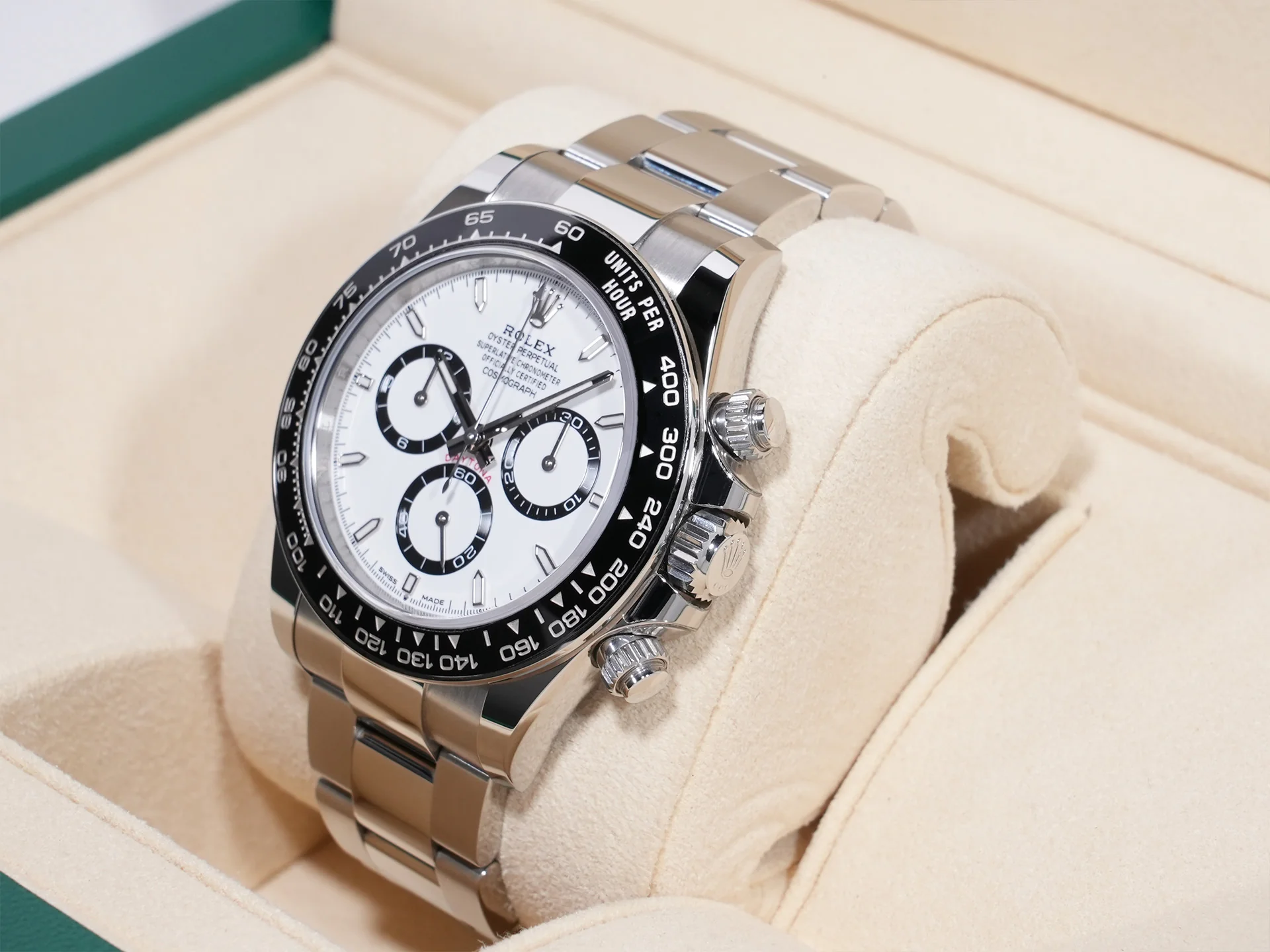 ロレックス デイトナ Ref.126500LN ステンレススチール ホワイト文字盤 - Image 4